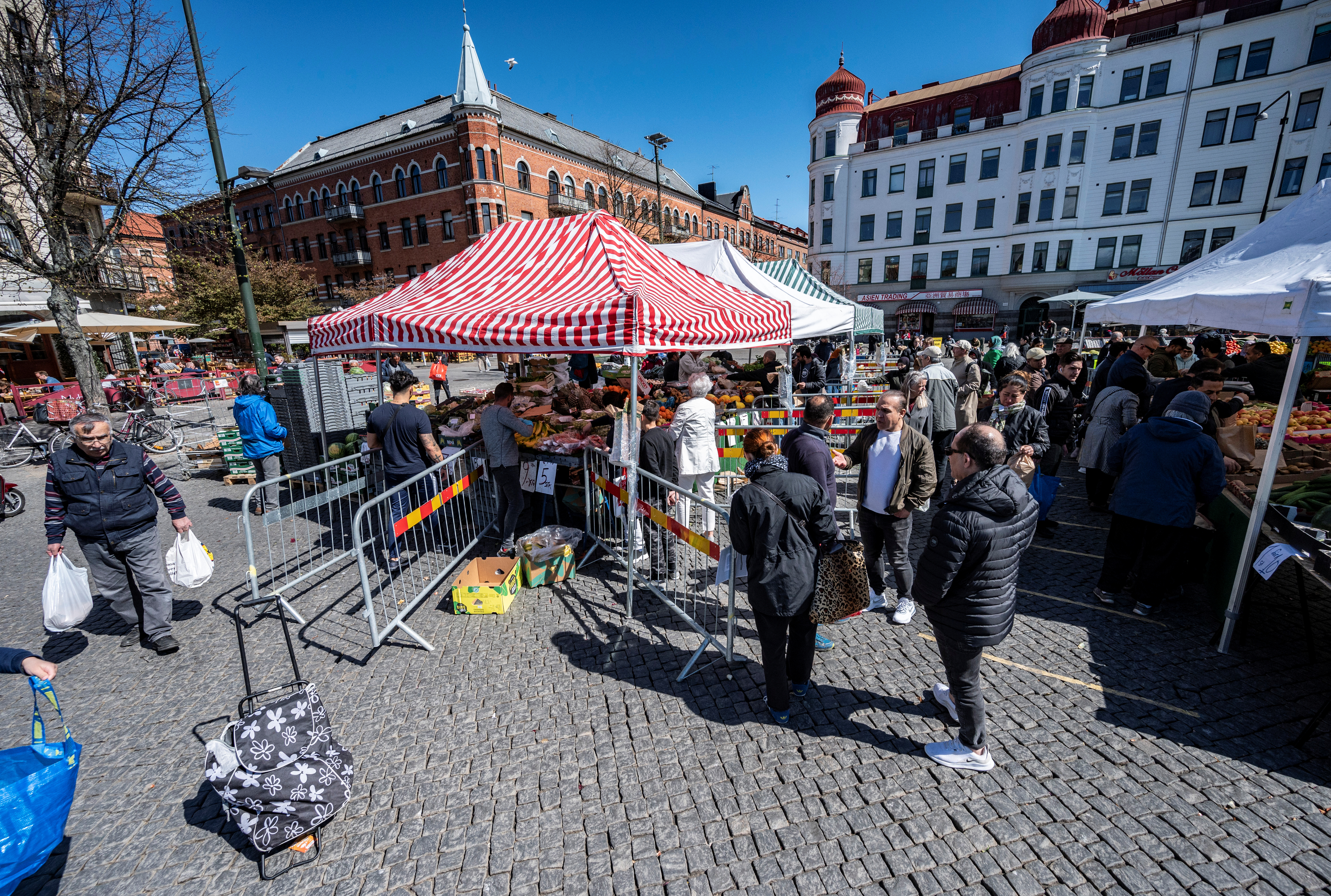 Las autoridades no aplicar medidas drásticas de confinamiento en Suecia (TT News Agency/Johan Nilsson via REUTERS)