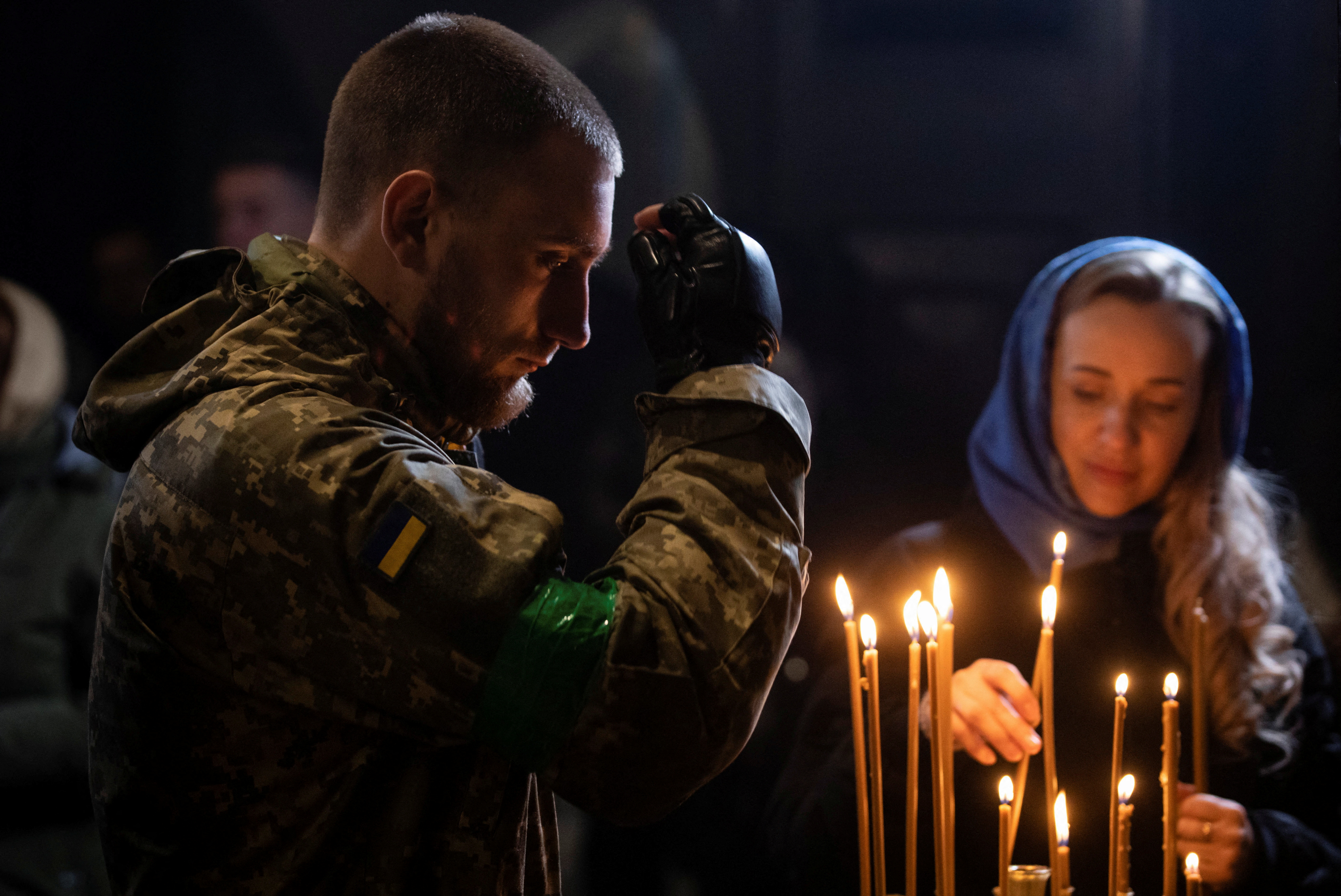 Misa de Pascua en Kiev (Reuters)