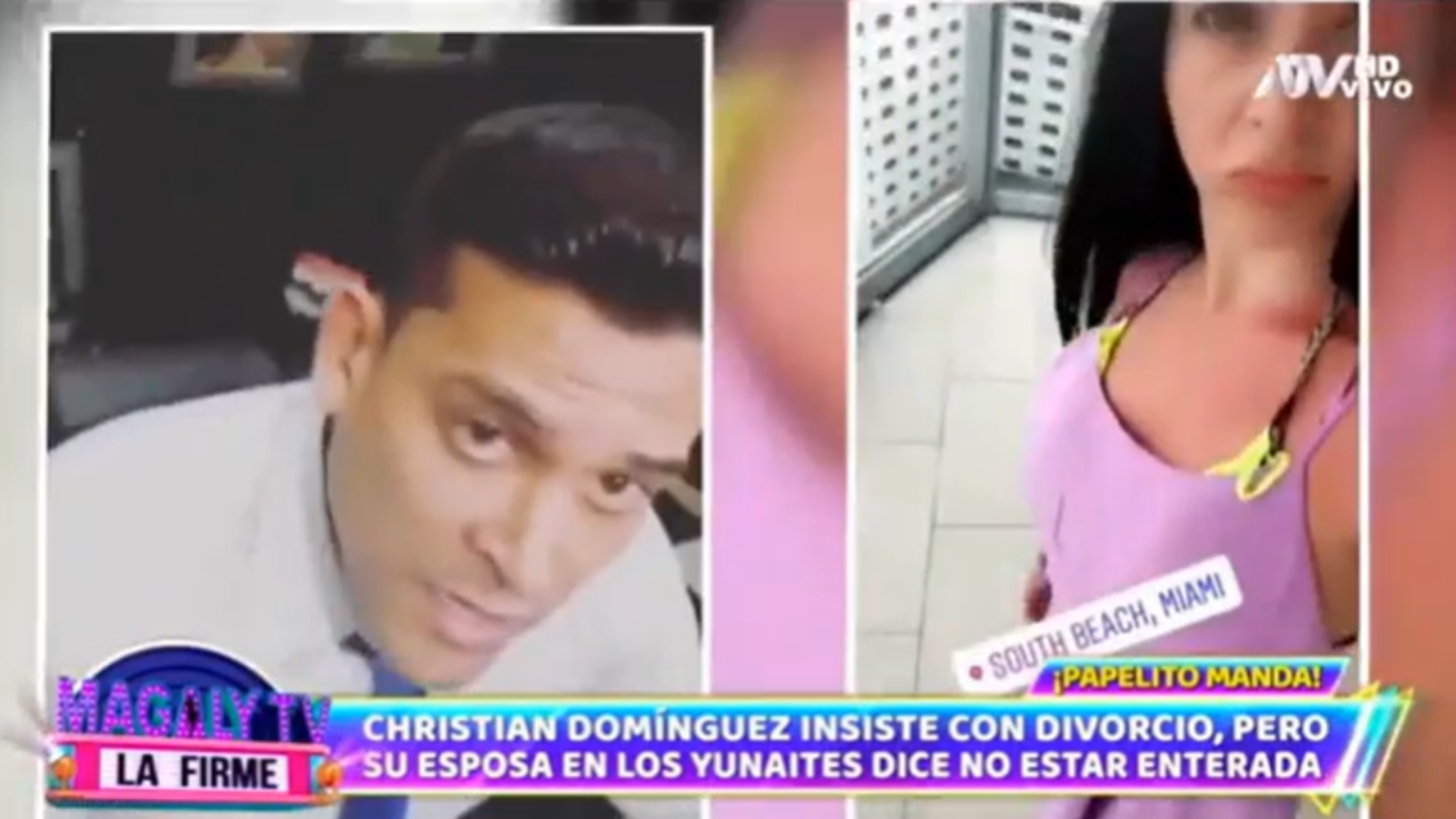 Revive el sexto programa de Magaly TV La Firme. (Captura)