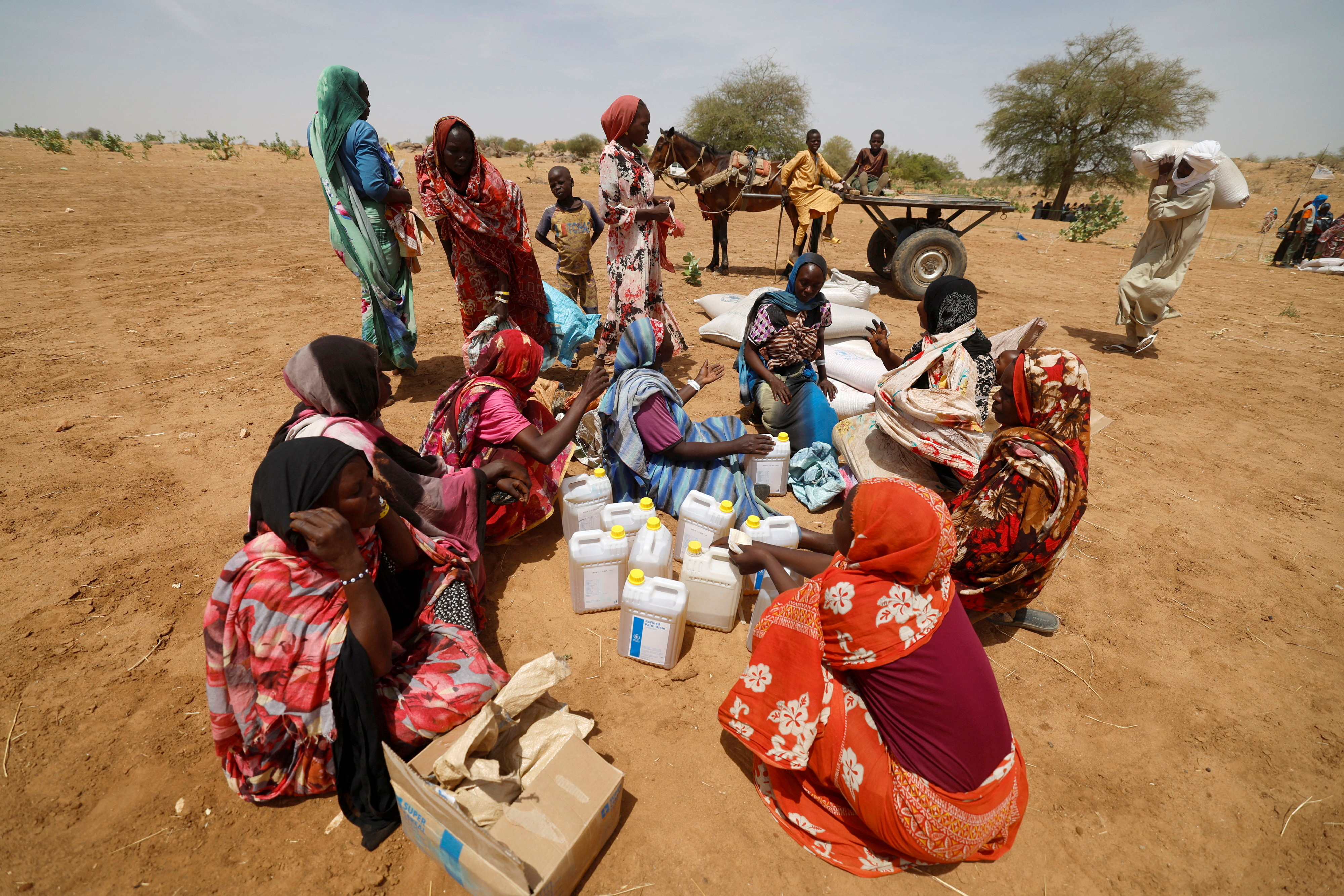 Desplazados buscan refugio en Chad (REUTERS/Zohra Bensemra)
