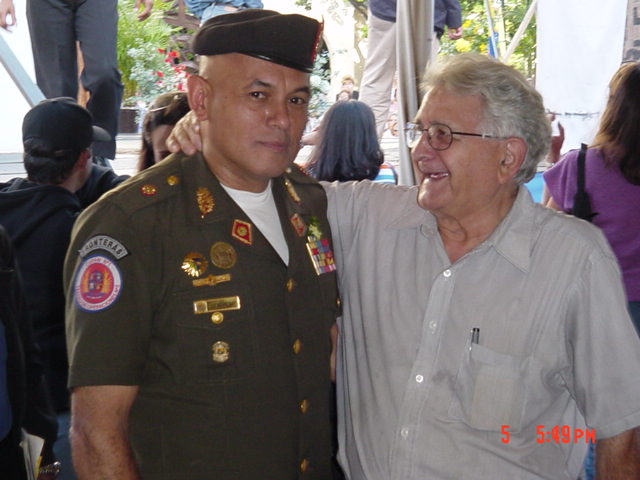 El general (Ej) Néstor González uno de los oficiales más emblemáticos de Plaza Altamira