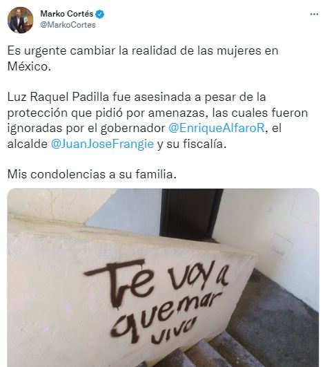 El líder del APN estalló contra el gobernador de Jalisco (Foto: Twitter)