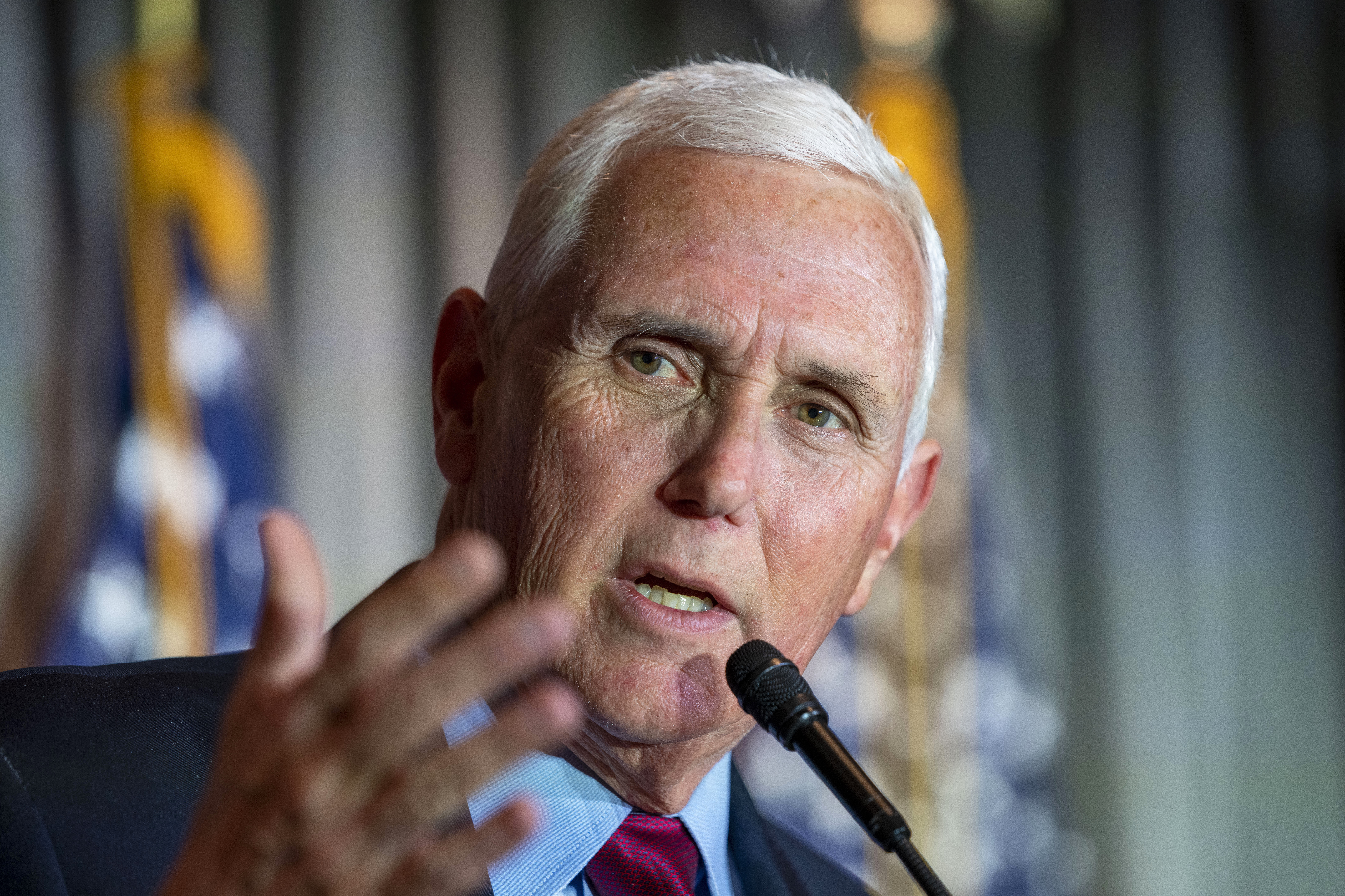 Former Vice President Mike Pence lashed out at former Republican President Donald Trump, assuring that 