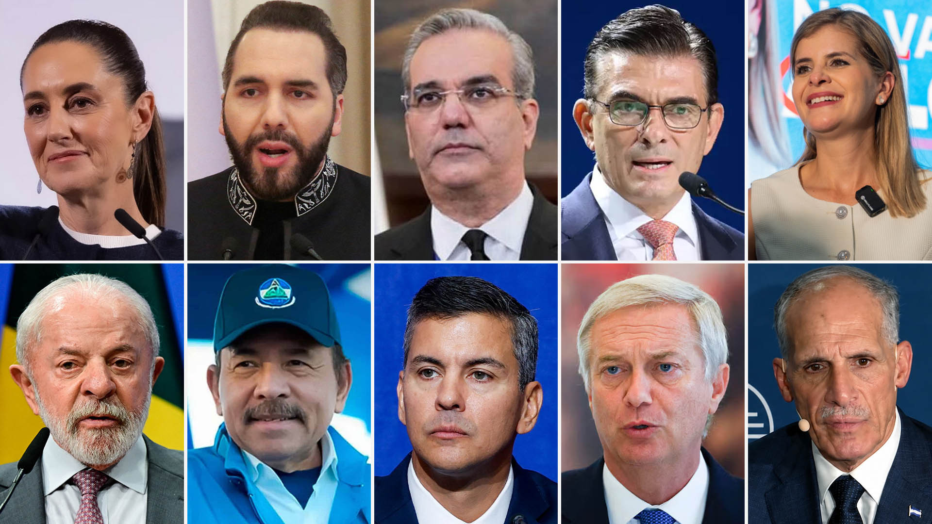 Qui&eacute;nes son los 10 presidentes m&aacute;s populares de Am&eacute;rica Latina en mayo de 2026