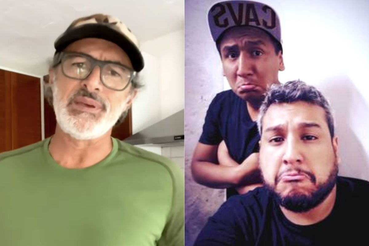 Carlos Alcántara se mostró afectado por las burlas de Jorge Luna y Ricardo Mendoza sobre las personas con síndrome de Down. (Fotos: Instagram)