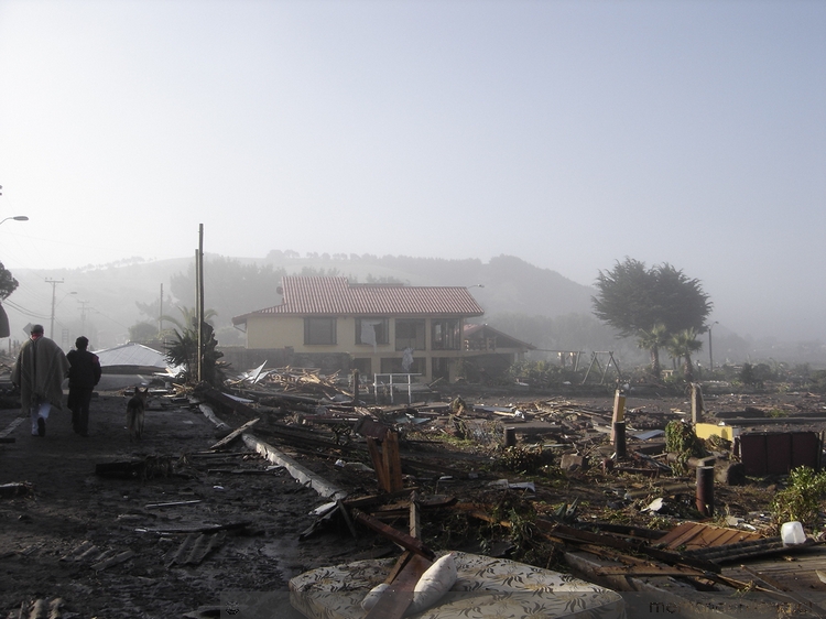  En 2010 ocurrió el sismo fuerte más reciente de Chile (Archivo Fotográfico y Digital de la Biblioteca Nacional de Chile)