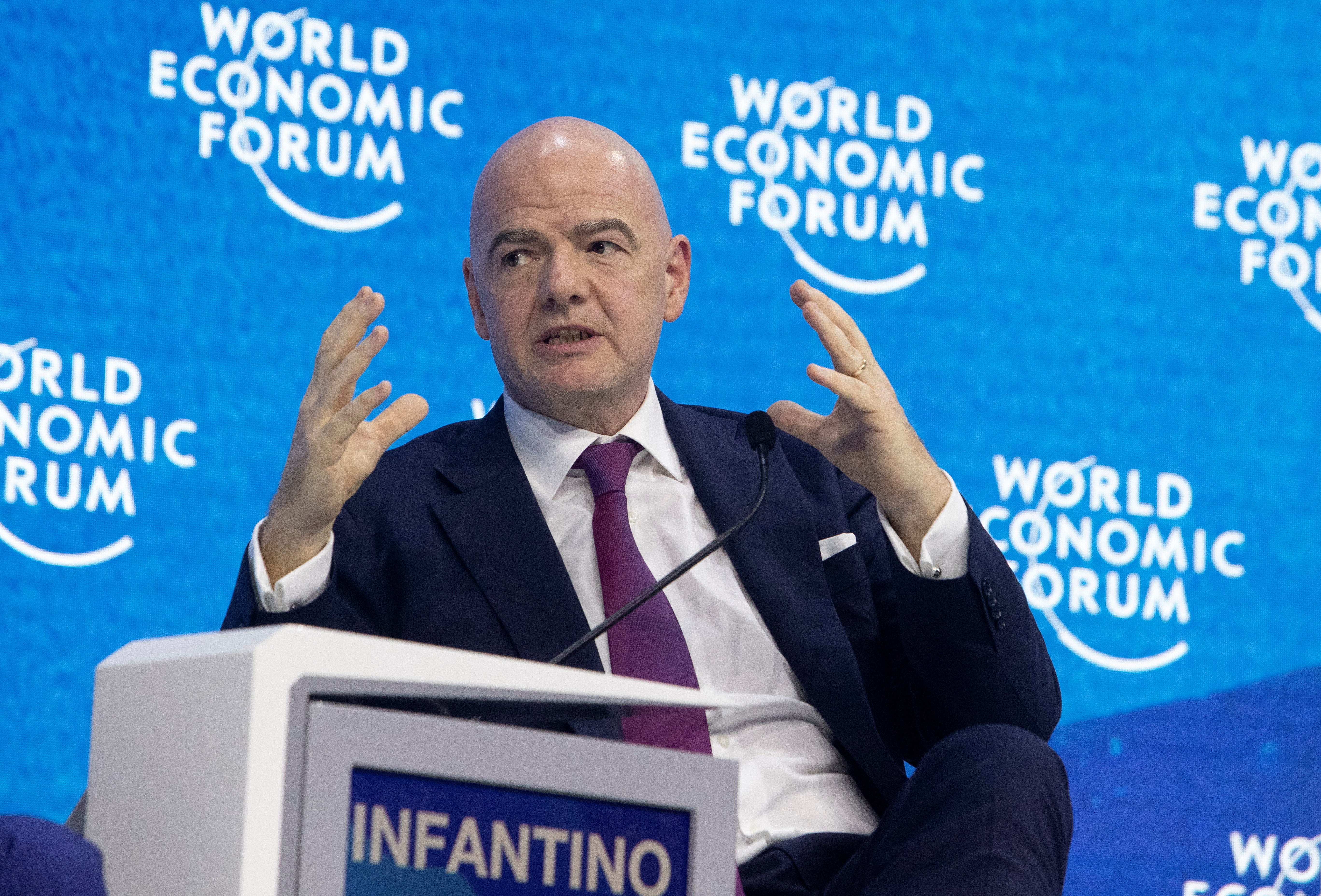 Gianni Infantino, presidente de FIFA (Reuters)