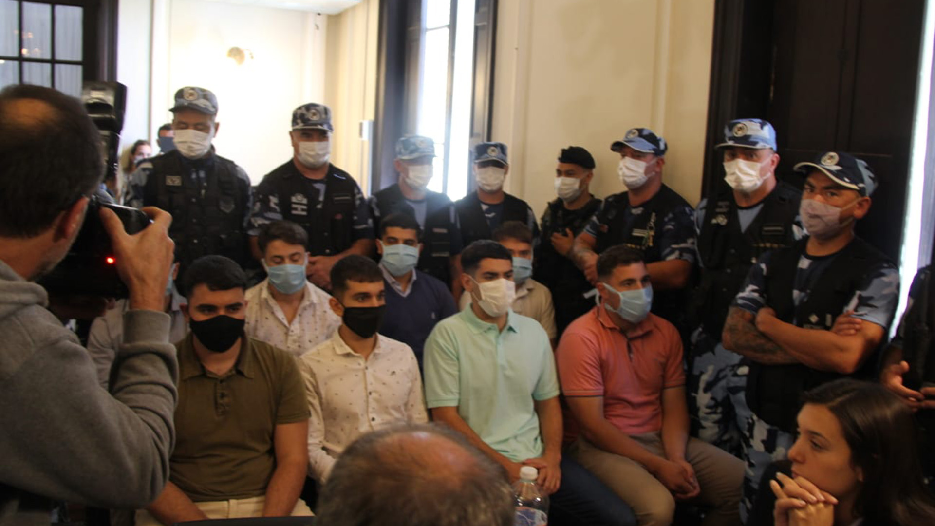 Los ocho acusados del crimen de Fernando Báez Sosa (Ezequiel Acuña)