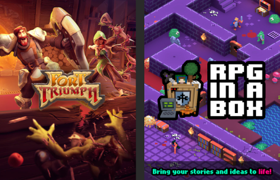Epic Games Store empezó el mes con dos opciones gratuitas: Fort Triumph y RPG in a Box