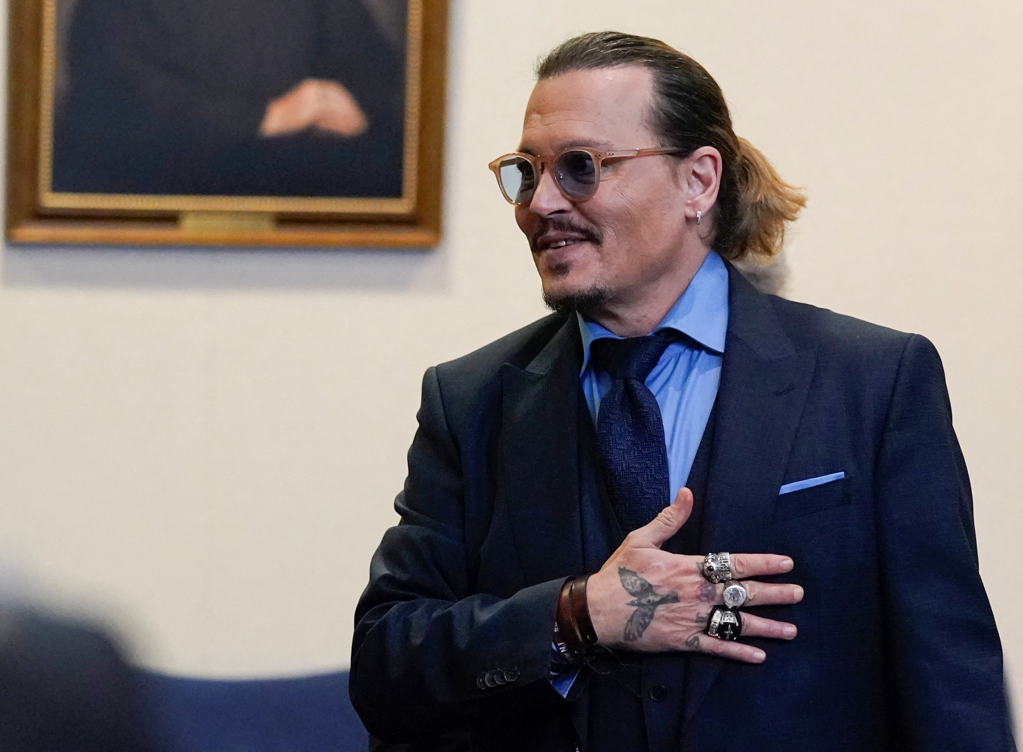 El actor Johnny Depp solicita a su ex pareja 50 millones de dólares por difamación (Foto: 2022. Steve Helber/Pool via REUTERS)