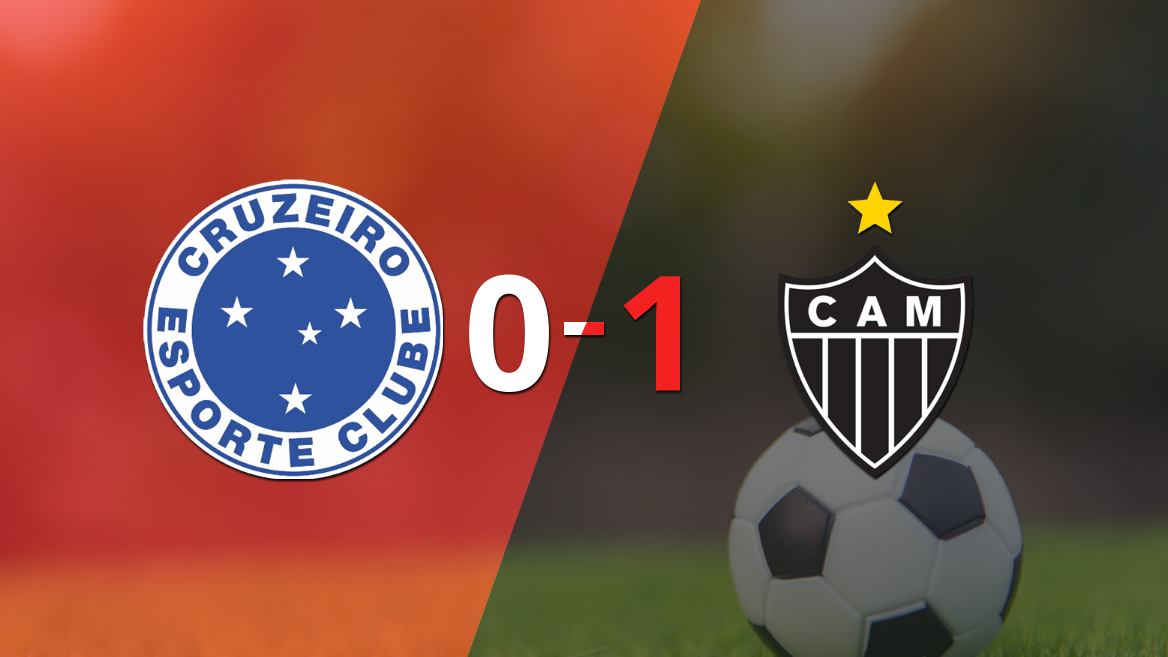 El clásico Mineiro fue para Atlético Mineiro: venció 1-0 a Cruzeiro