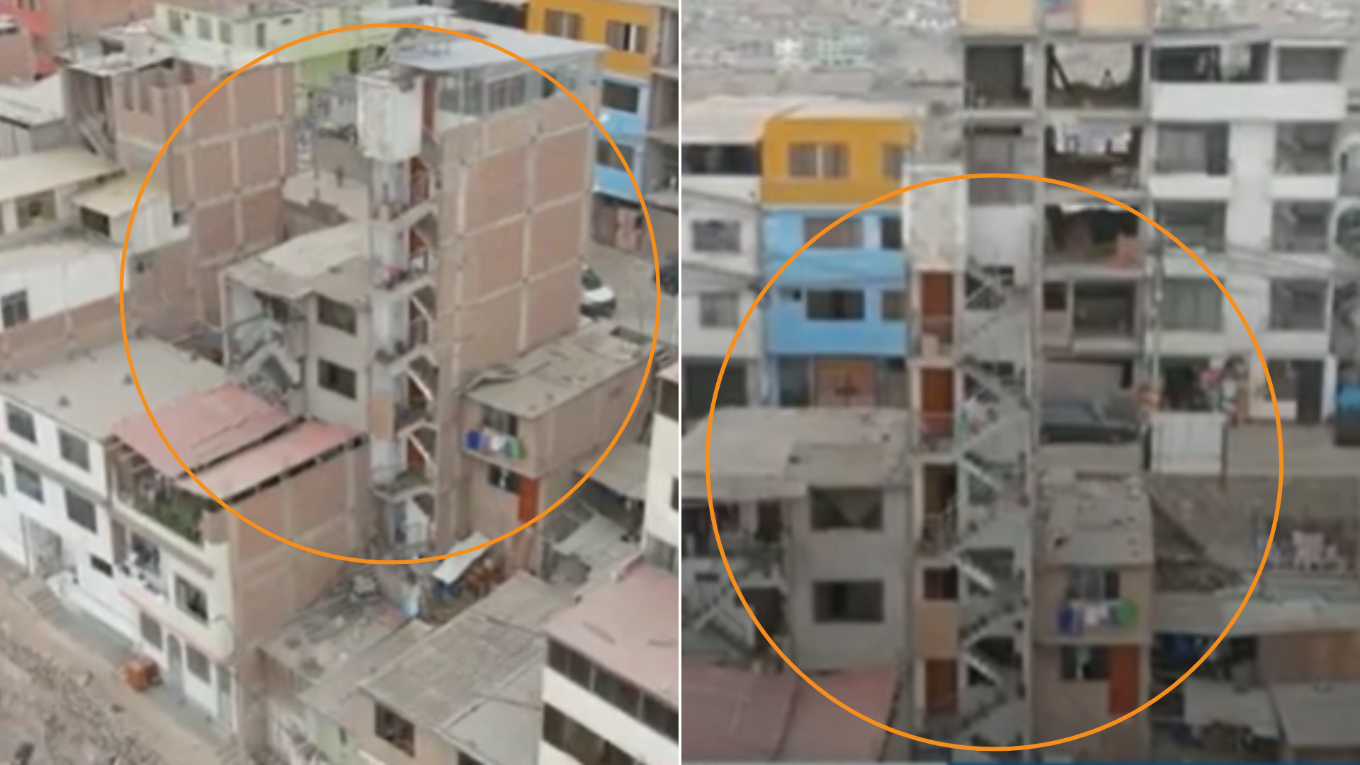 Peligrosa construcción en San Juan de Miraflores: edificio de nueve pisos no soportaría un terremoto en Lima 