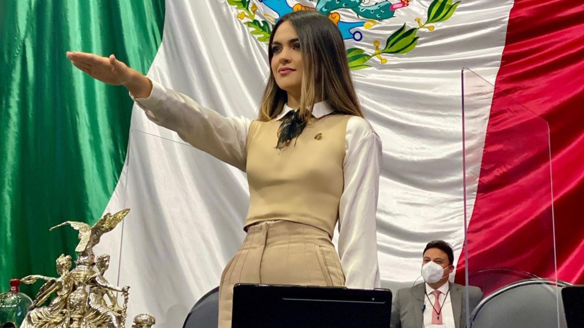 Andrea Chávez pointed out that the discovery of the body is a story that all of Mexico regretted (Photo: Instagram / @andreachaveztre)
