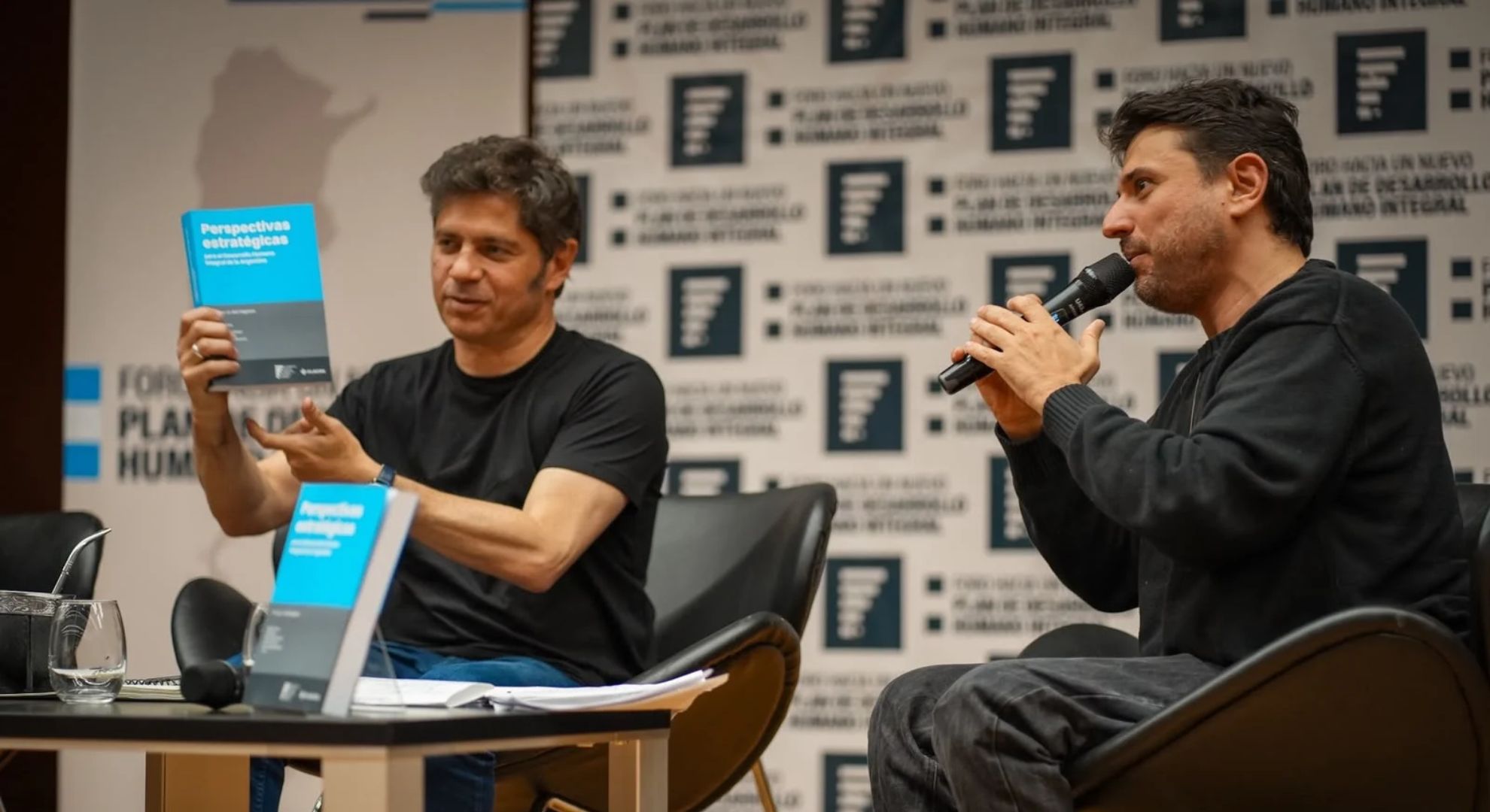 Juan Grabois se mostr&oacute; con Kicillof: \