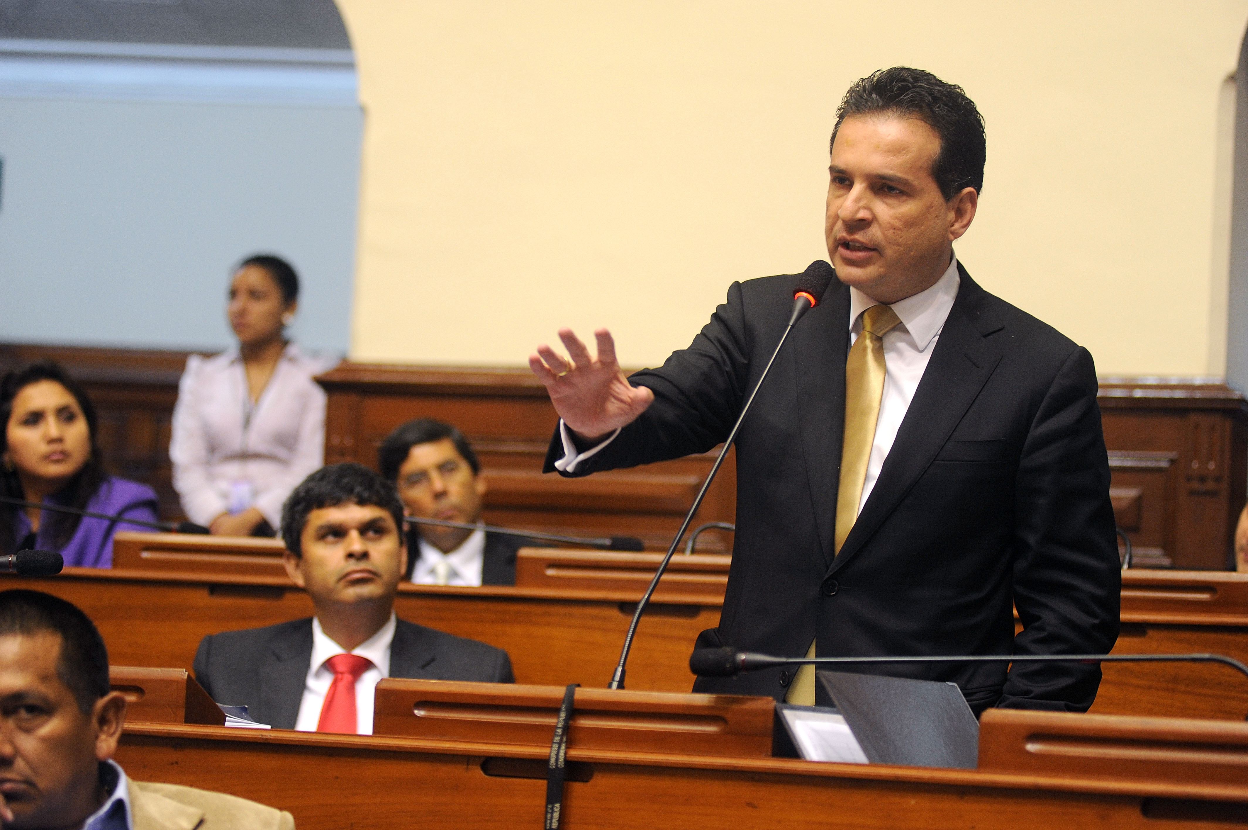 Omar Chehade es elegido precandidato a la alcaldía de Lima por Alianza para el Progreso (APP). Foto: Andina