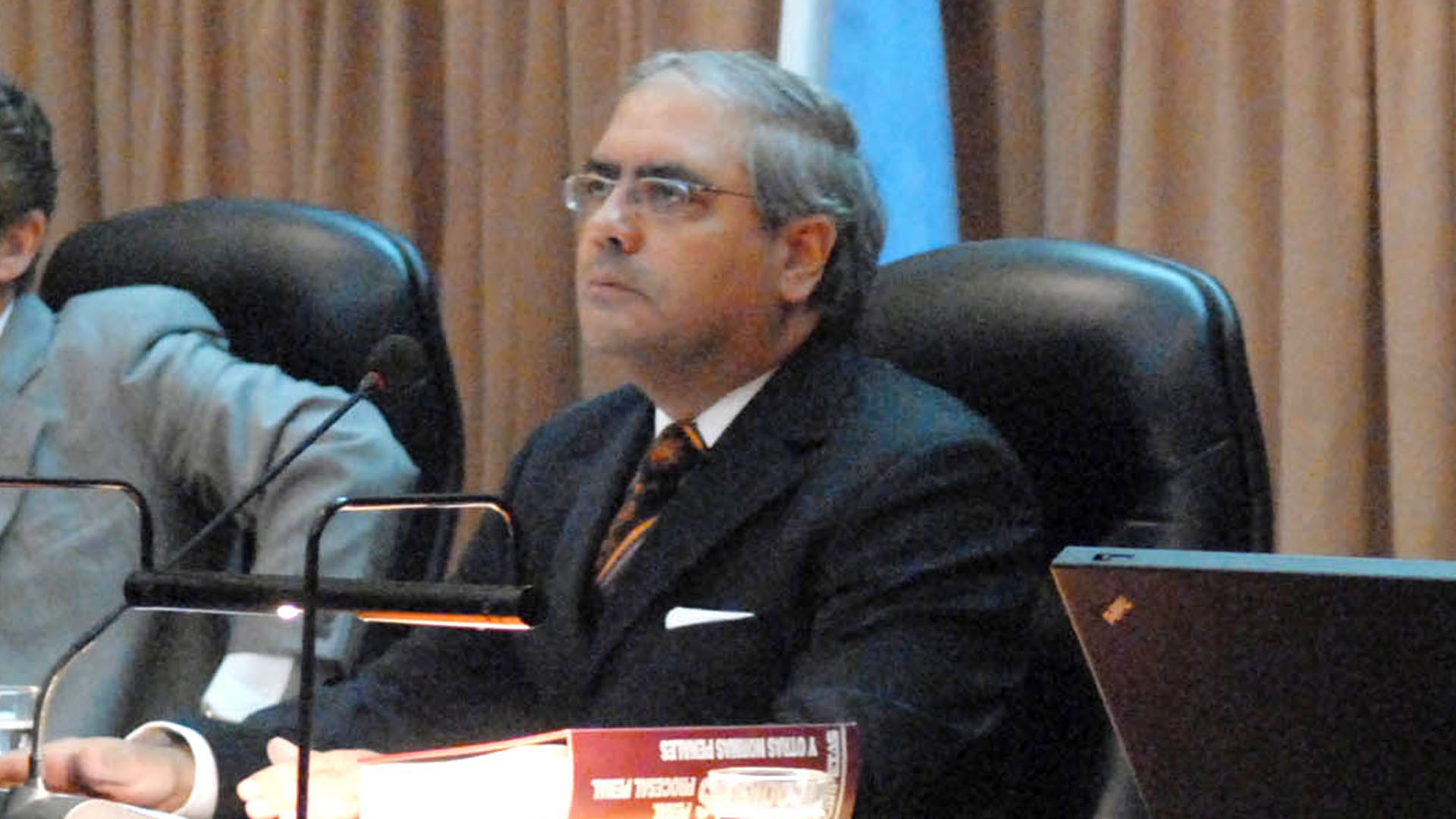 El juez Daniel Obligado, integrante del Tribunal Oral Federal numero 5
(Foto NA: Leonardo Zavattaro/POOL-Telam)