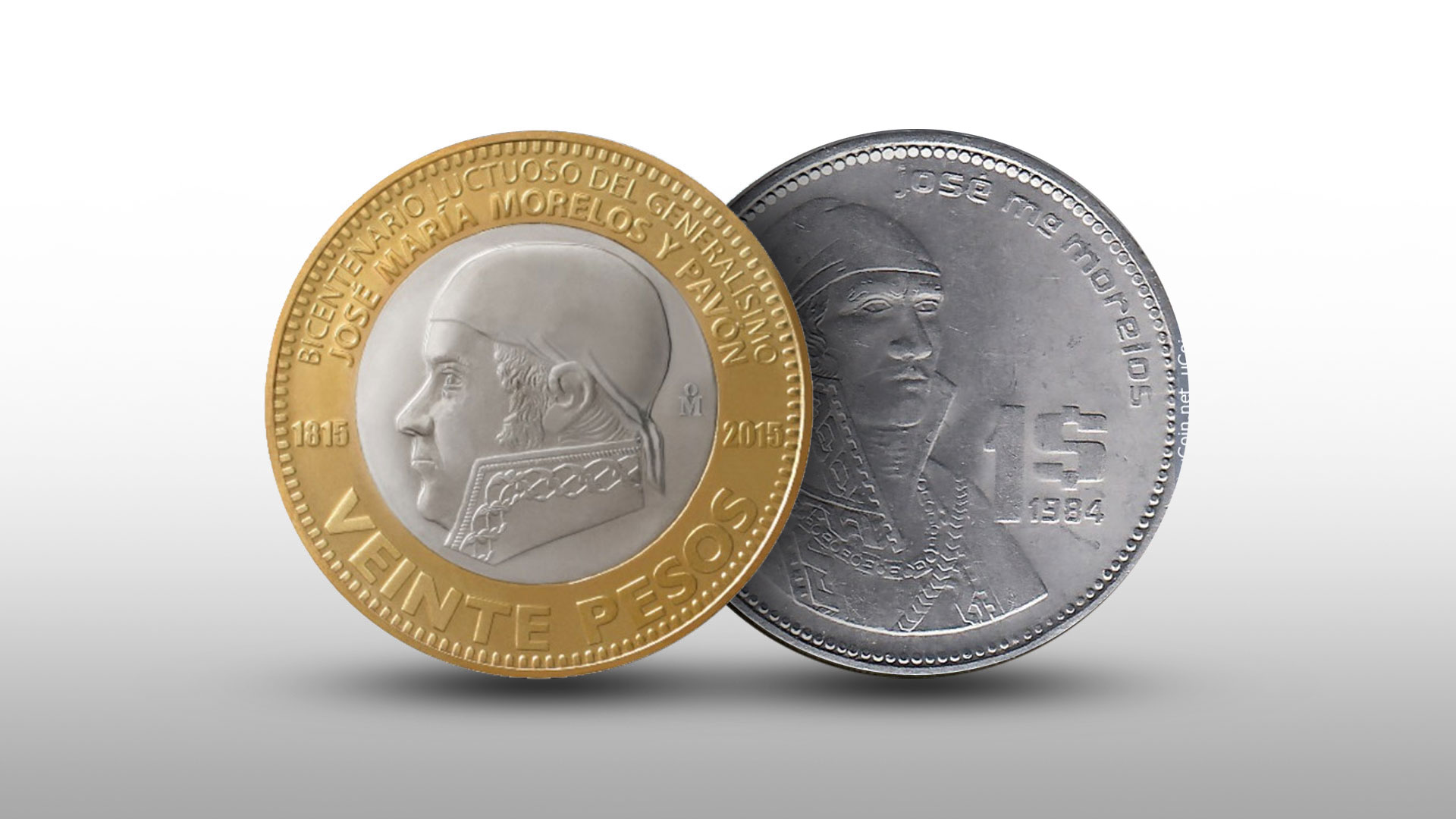 Dos antiguas monedas de 1 peso de Morelos se cotizan juntas en más de  50,000 pesos por internet - Infobae