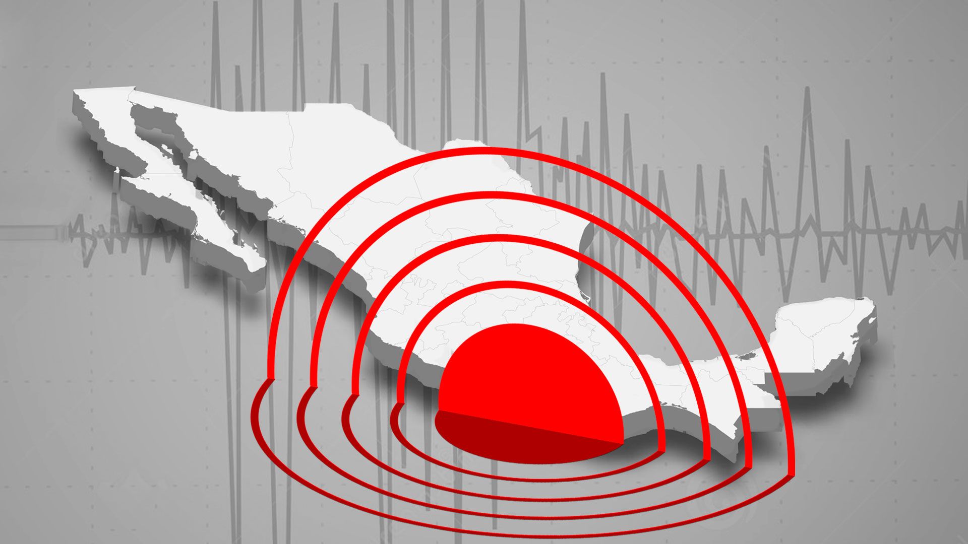 El sismo ocurrió a las 19:16 hora local, según la información preliminar. (Infobae)