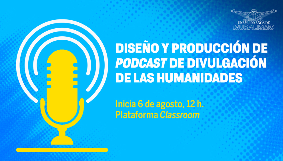 Curso de creación de podcast de la UNAM constará de ocho sesiones (Foto Twitter: @UNAM_MX)