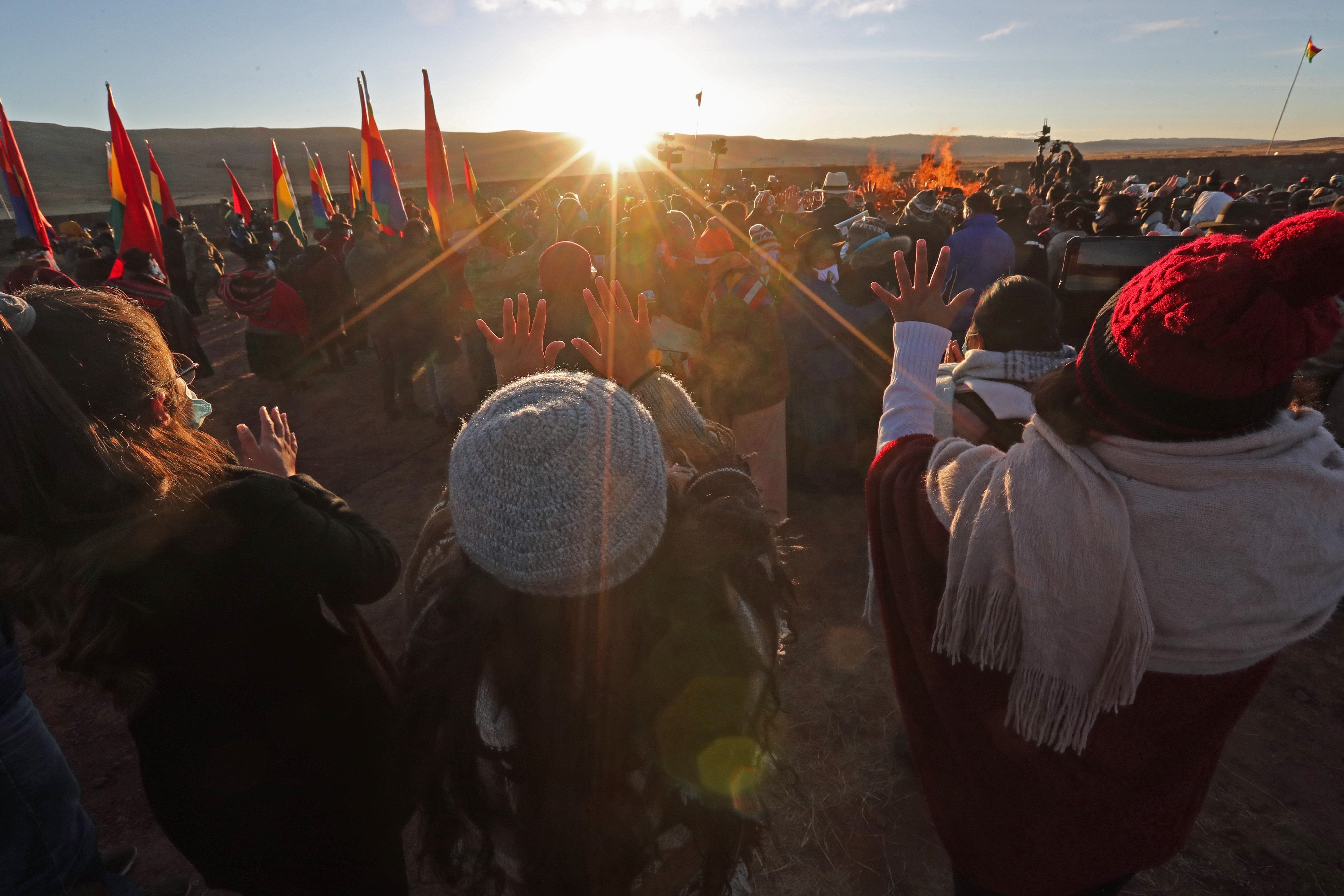 Bolivia Recibe Al Sol Y Celebra Su Año Nuevo Andino 5529 Con Pedidos De Salud Infobae 9874