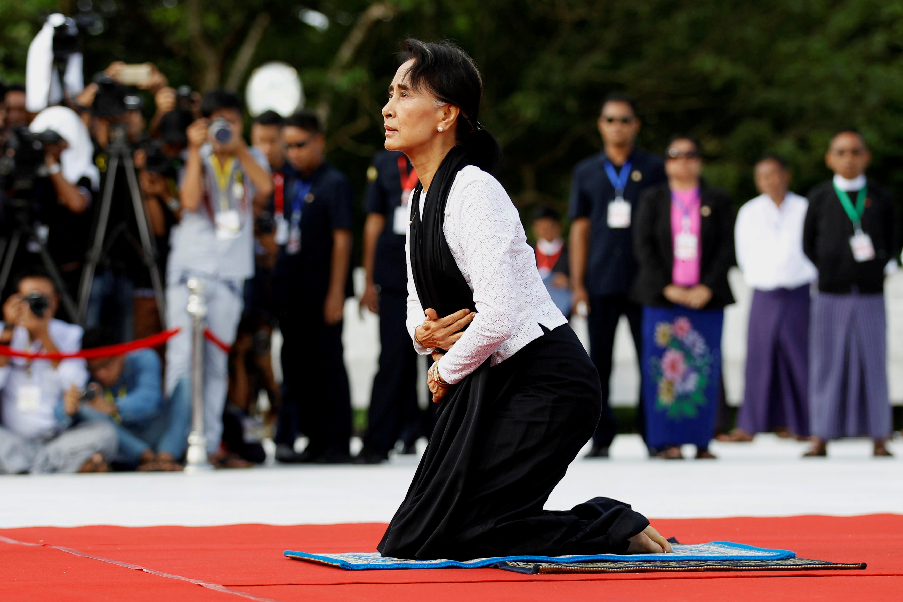 Aung San Suu Kyi REUTERS/Soe Zeya Tun/Foto de archivo