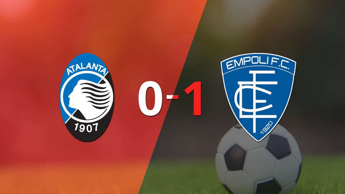 A Empoli no le sobró nada, pero venció a Atalanta en su casa por 1 a 0
