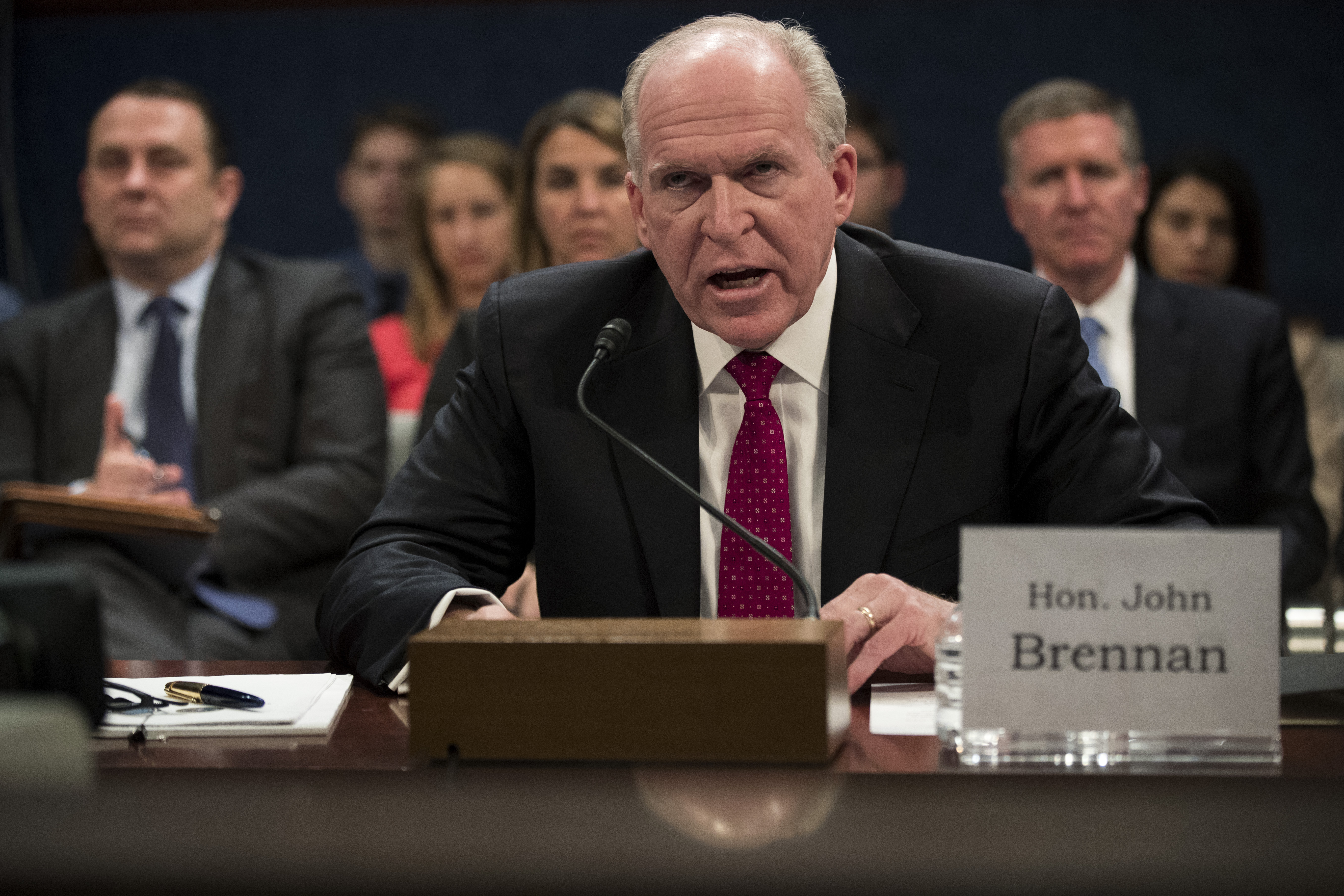 Ex jefe de la CIA, John Brennan (AFP)