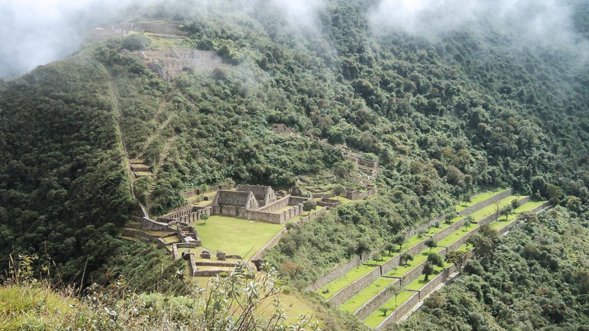 Sitio arqueológico de Choquequirao
Foto: Andina