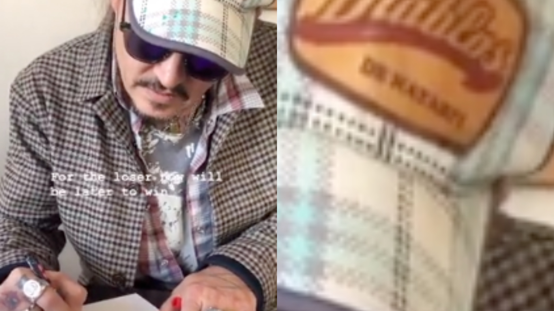 Johhny Depp Usó Gorra De “los Diablos De Nayarit” El Día Final Del Juicio Contra Amber Heard 5275