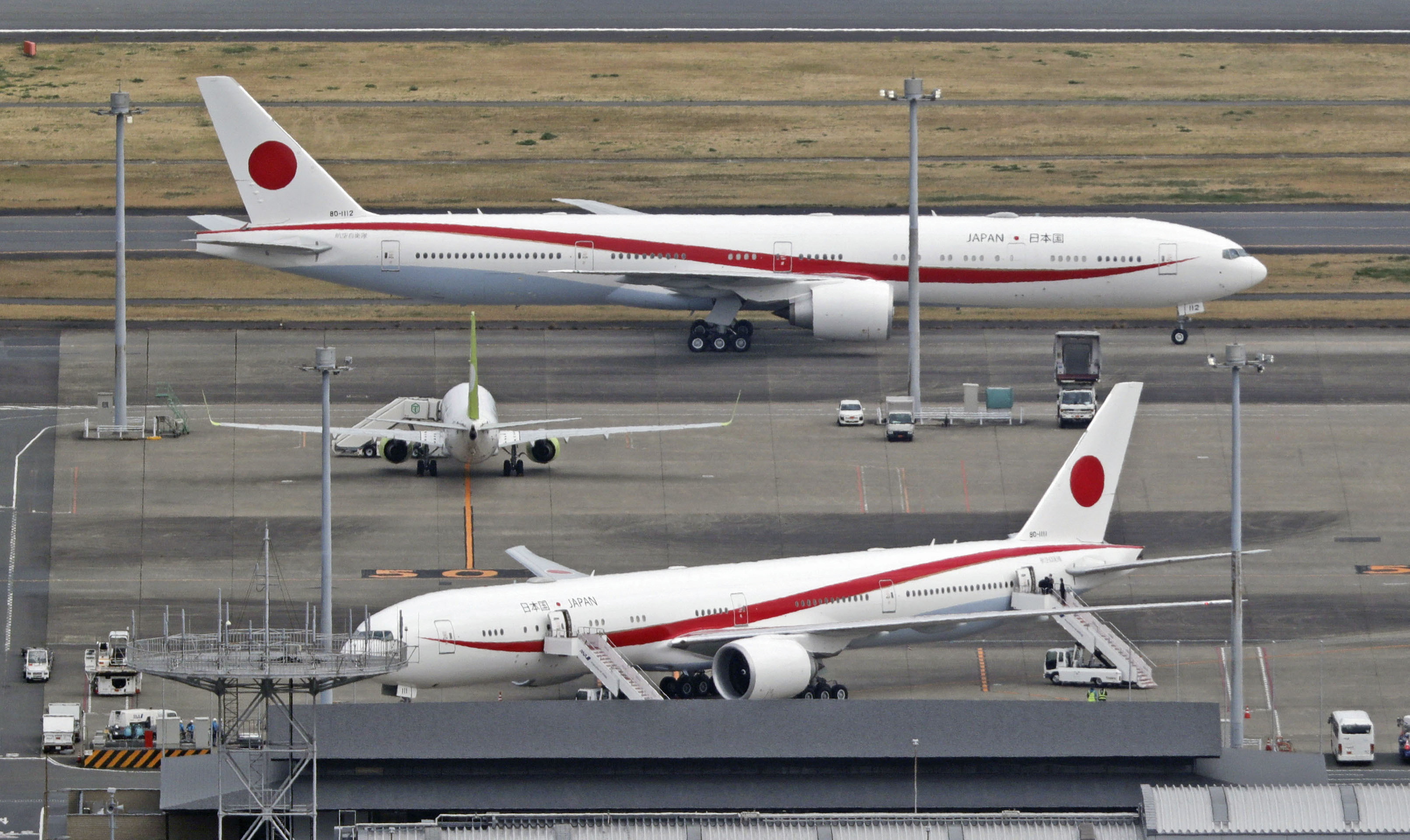 Aeropuerto en Japón. Kyodo/via REUTERS.