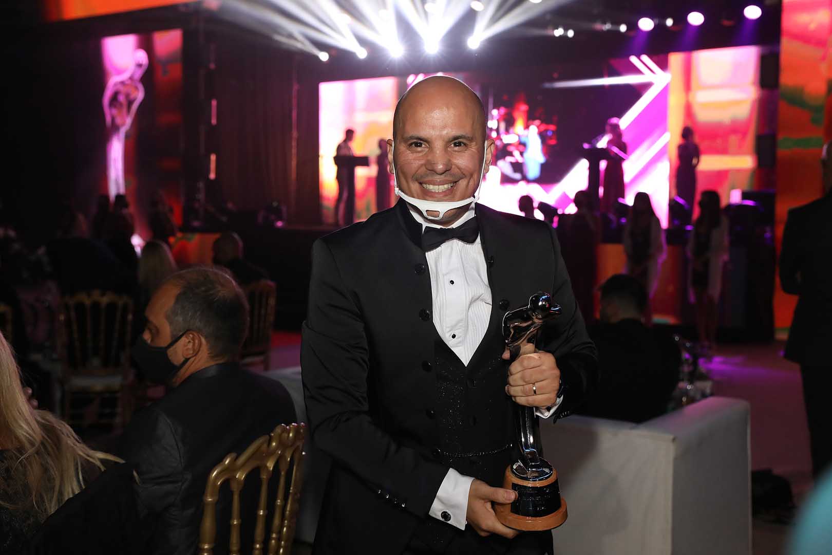 Ángel Carabajal se quedó con el Carlos de Oro (Foto: Mario Sar)