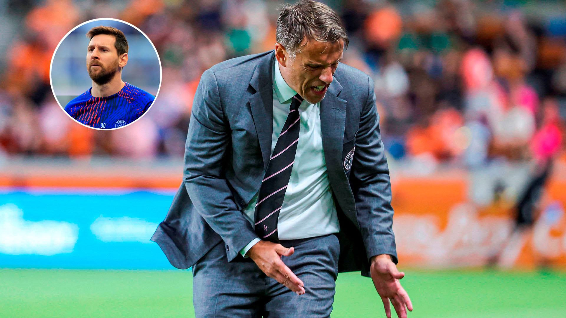 Inter Miami despidió al técnico Phil Neville mientras prepara la gran oferta para Lionel Messi: el entrenador argentino que suena como candidato