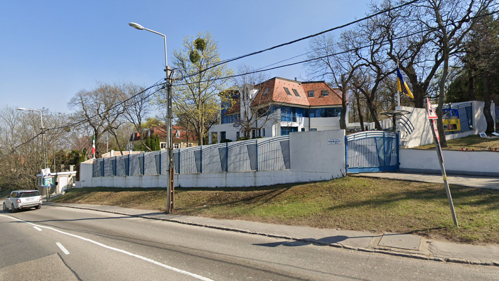 La embajada de Ucrania en Hungría