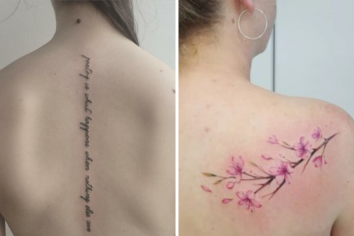 Conoce 5 diseños de tatuajes en la espalda para mujer