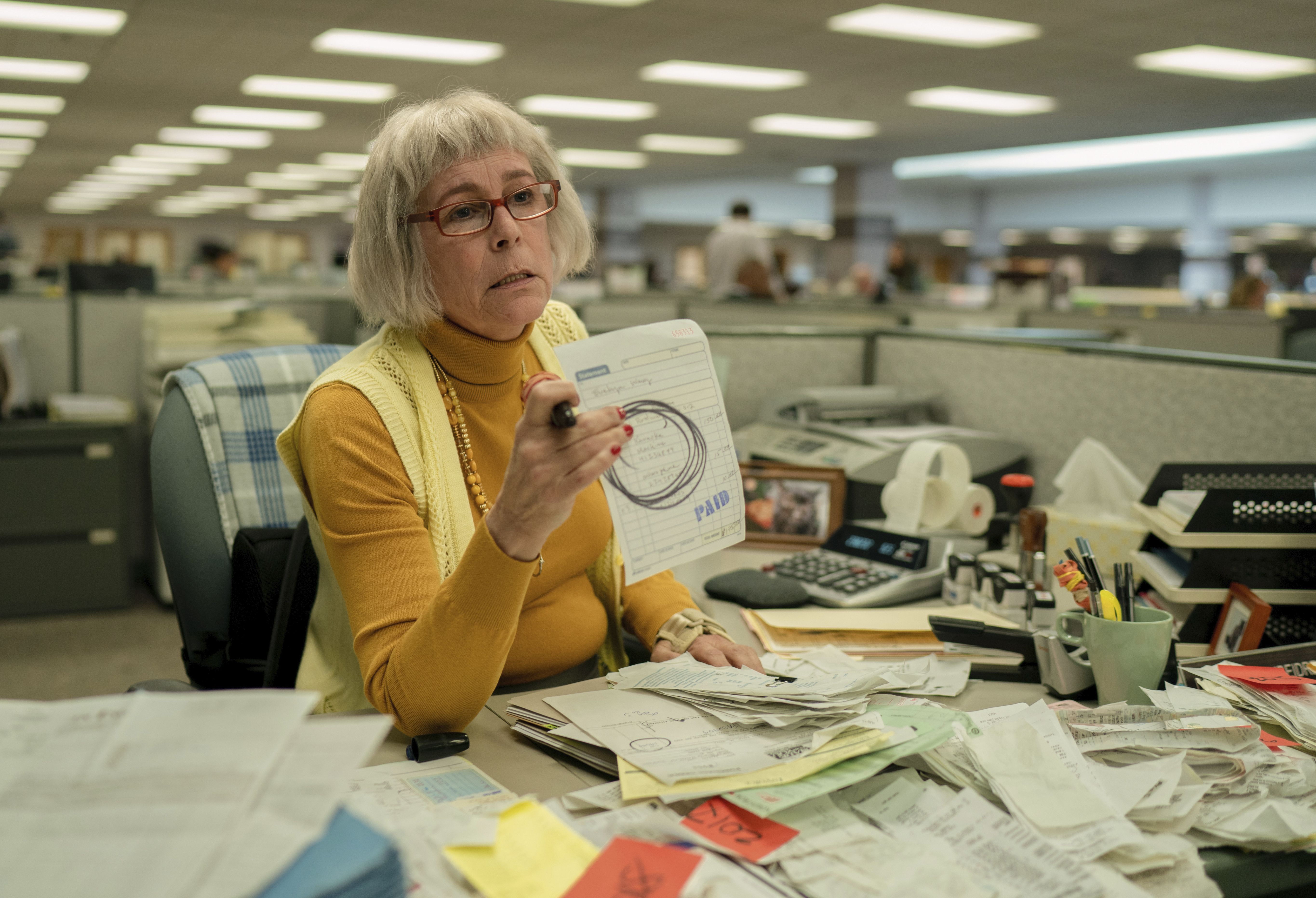 Jamie Lee Curtis in All Everywhere All At Once (A24 via AP)
