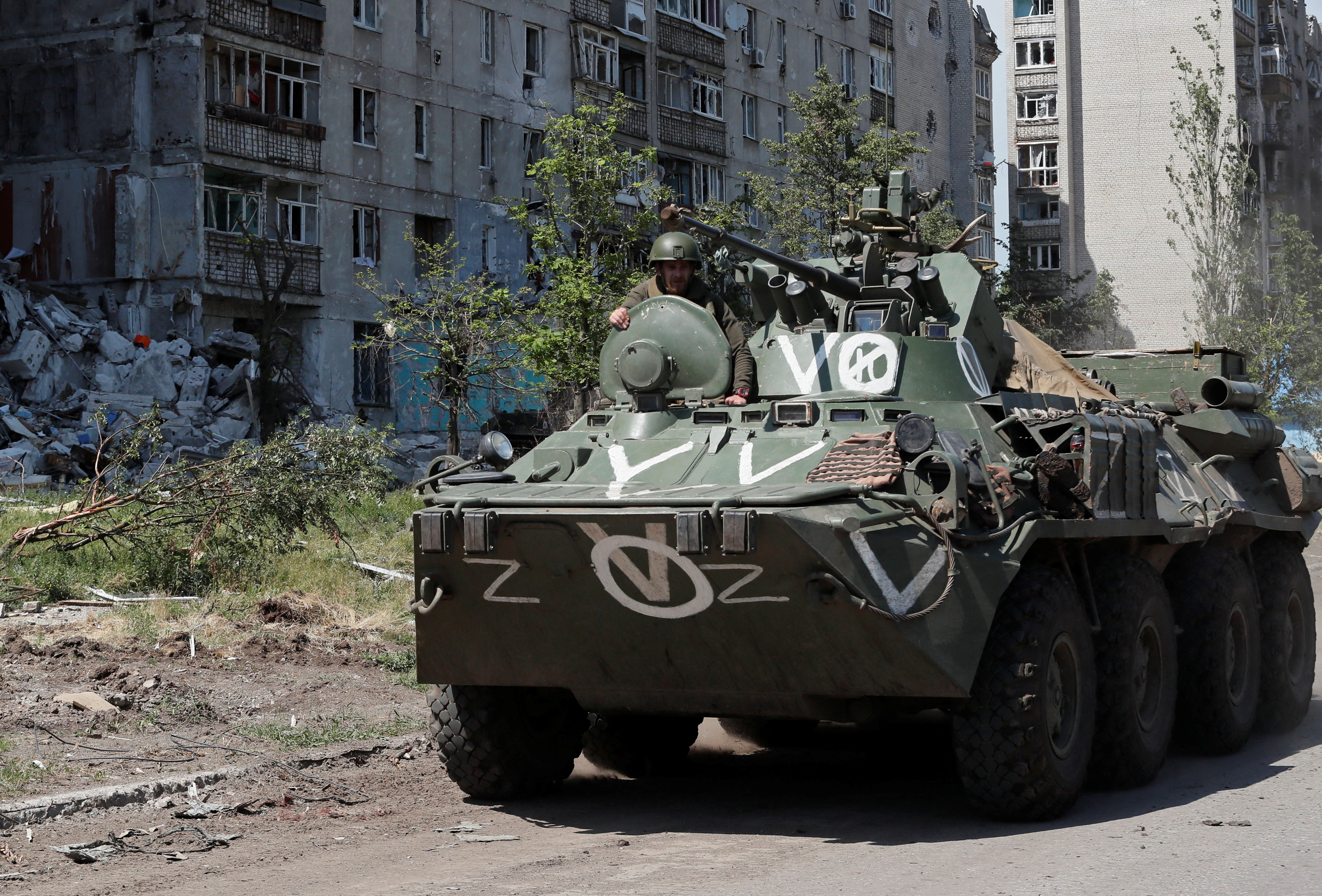 Para Occidente las acusaciones de Rusia contra Ucrania son un "pretexto para una escalada" del conflicto (REUTERS/Alexander Ermochenko)