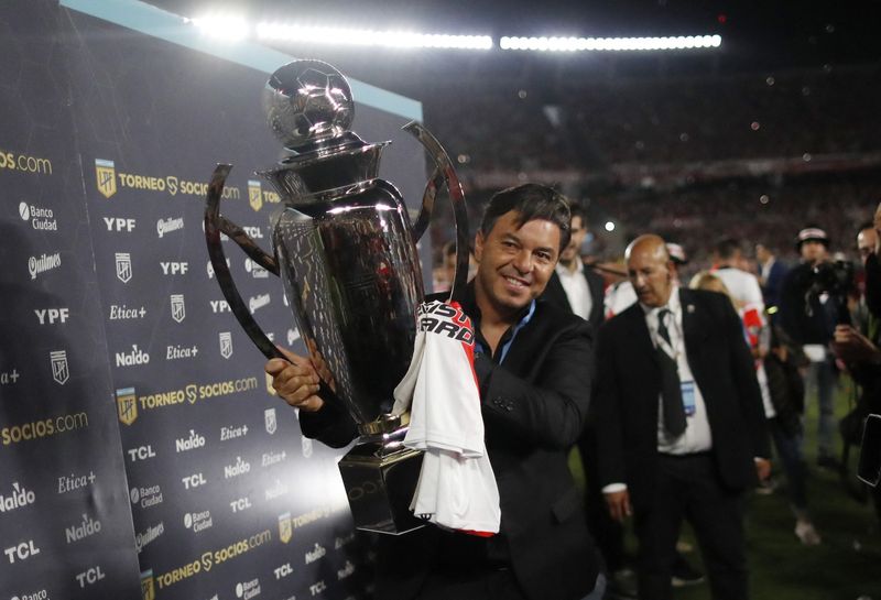 River Plate es el vigente campeón del fútbol argentino (REUTERS/Agustin Marcarian)