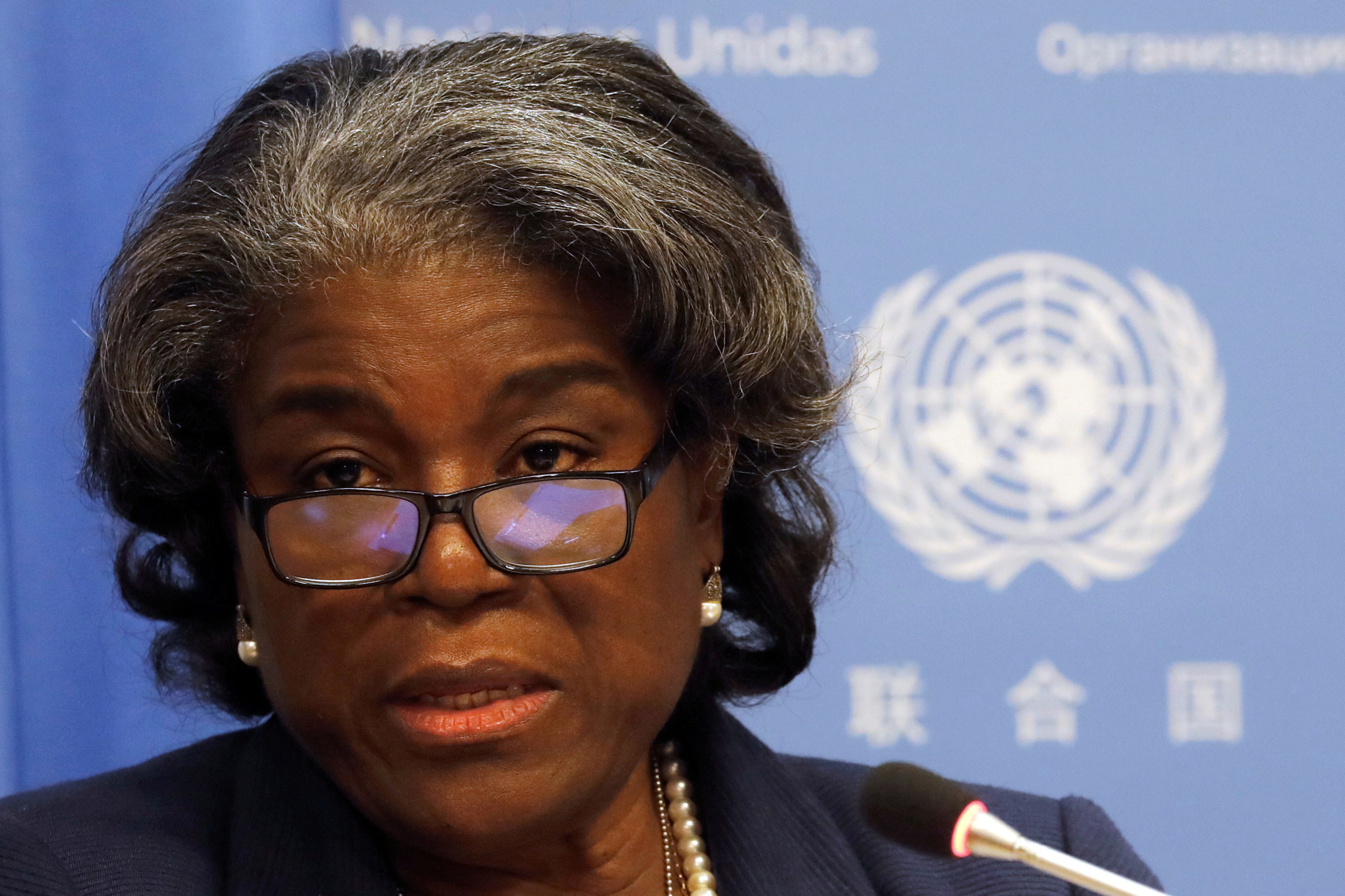 Linda Thomas-Greenfield, embajadora de EEUU para la ONU (REUTERS/Mike Segar)