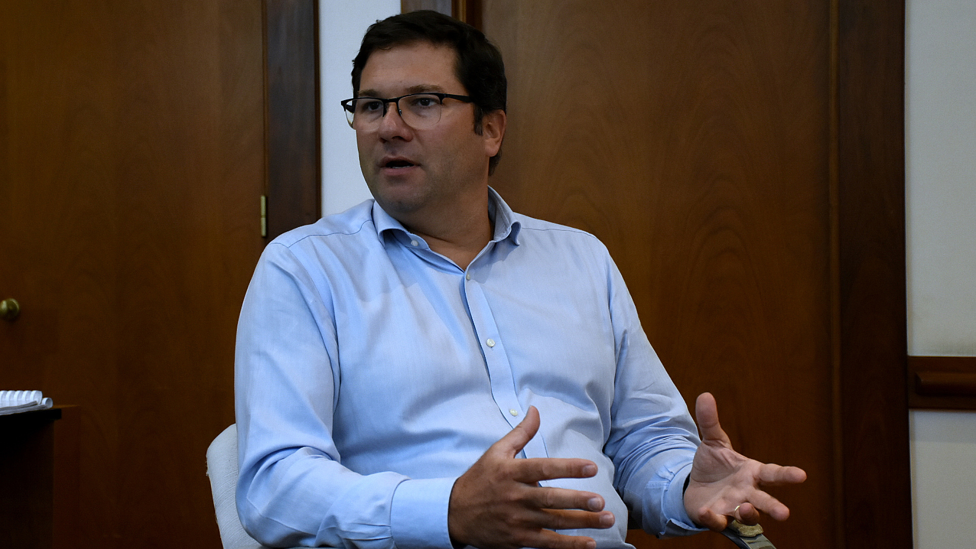 Martín Casares, coordinador de la mesa de trabajo (Nicolas Stulberg)