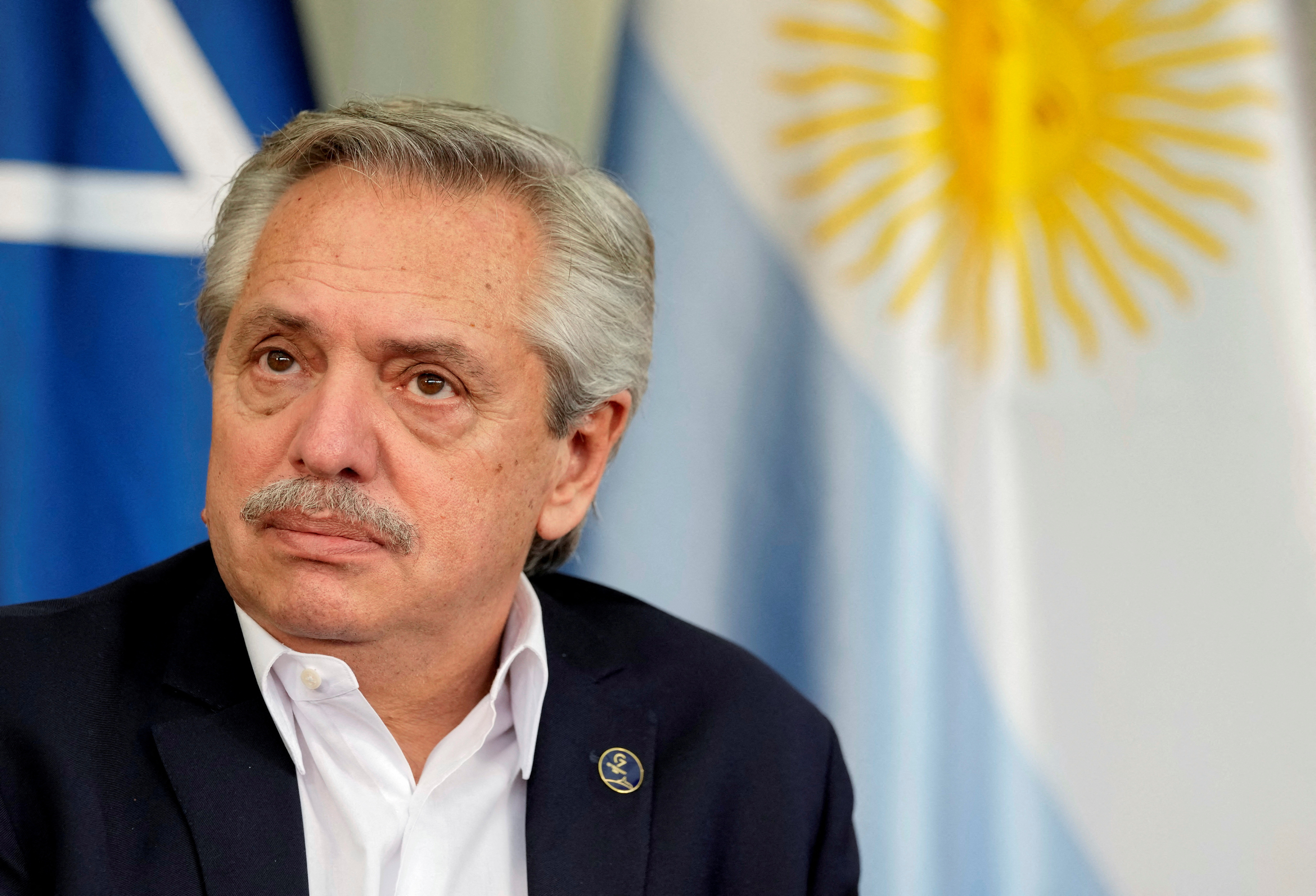 El presidente argentino Alberto Fernández (Markus Schreiber via REUTERS/archivo)