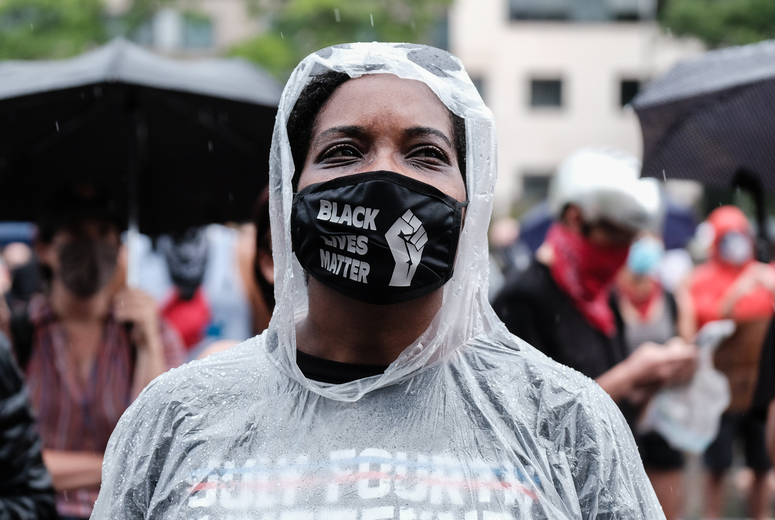 Miles de personas se manifestaron en EEUU por Juneteenth, que conmemora el fin de la esclavitud en el país AFP