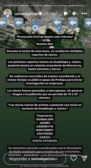 (Captura Instagram samuelgarcias)