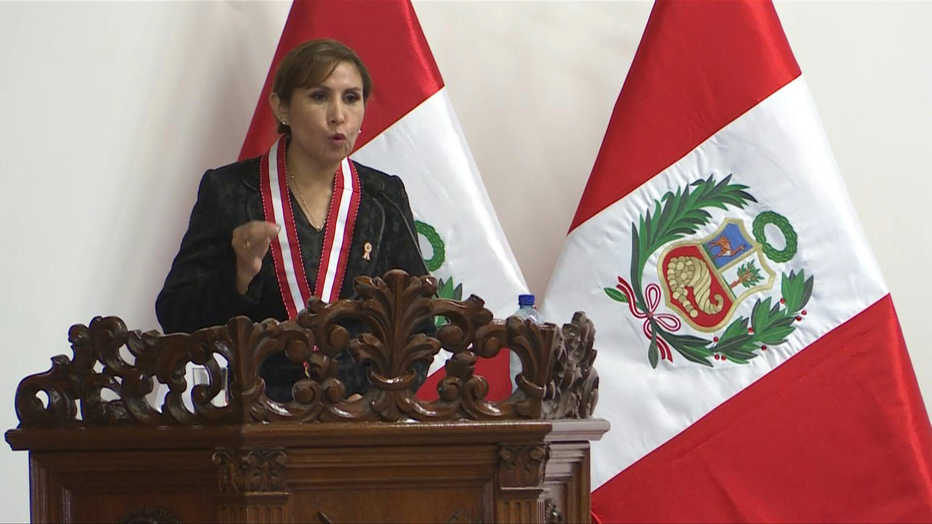 Patrica Benavides es la nueva fiscal de la Nación. Foto: Agencia Andina 