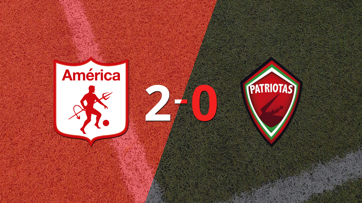 Victoria en casa de América de Cali ante Patriotas FC por 2-0