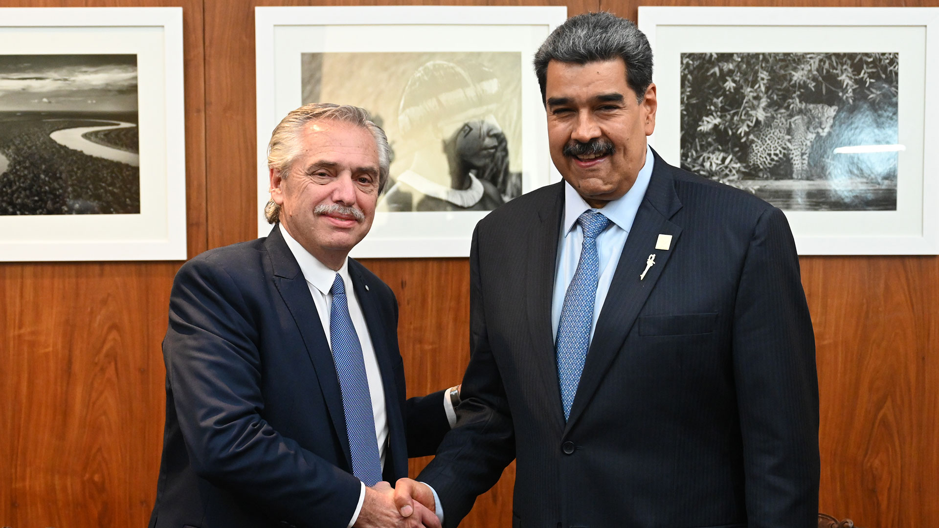Alberto Fernández se reunió con Nicolás Maduro y volvió a reclamar que se levante el bloqueo a Venezuela