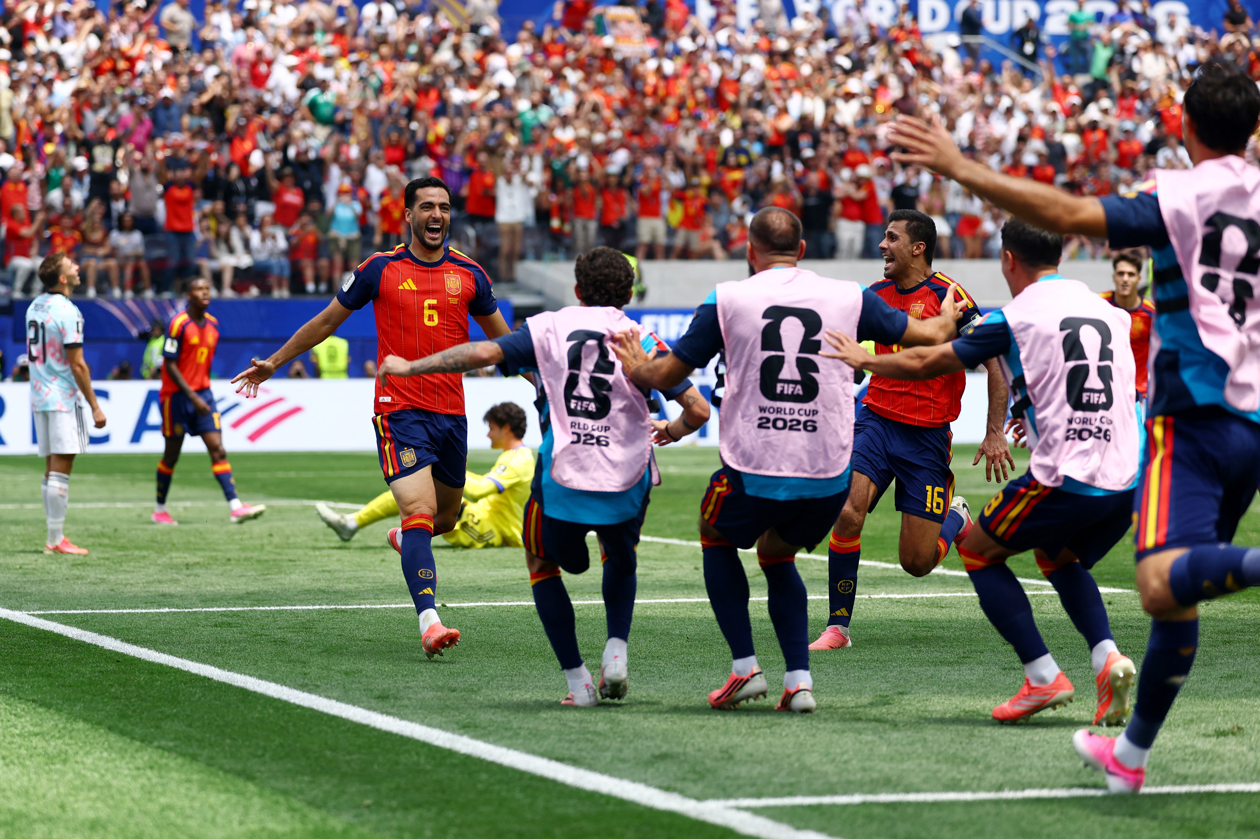 Tras la clasificaci&oacute;n de Espa&ntilde;a ante B&eacute;lgica, as&iacute; qued&oacute; el cuadro de cuartos de final del Mundial 2026