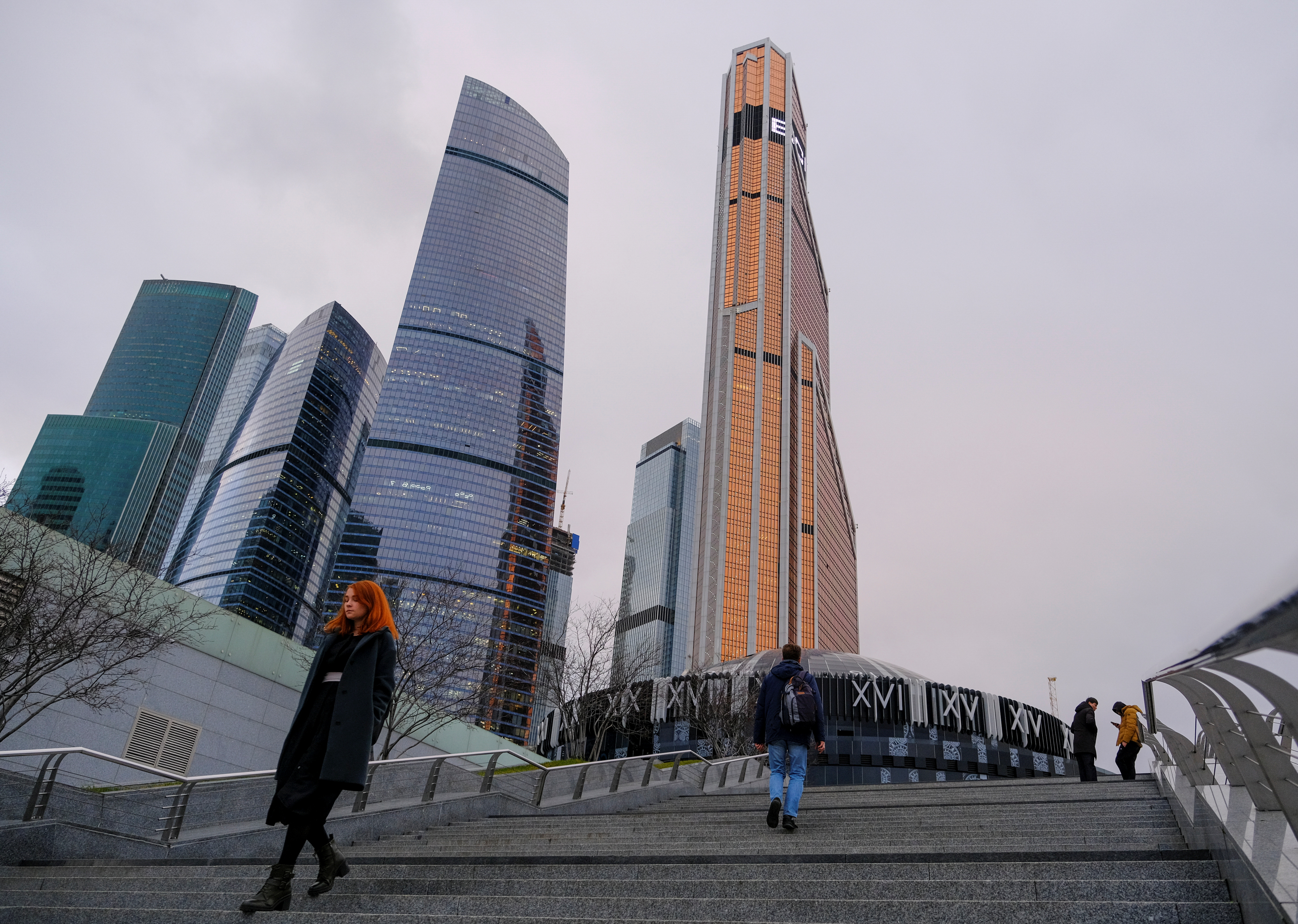 El centro financiero de Moscú se ve afectado por la huida de jóvenes talentos, pero las más comprometidas son las pymes (Reuters)