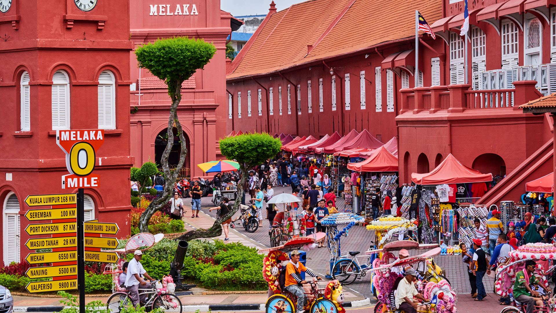 El turismo es una de las industrias más pujantes de Malasia (Getty)