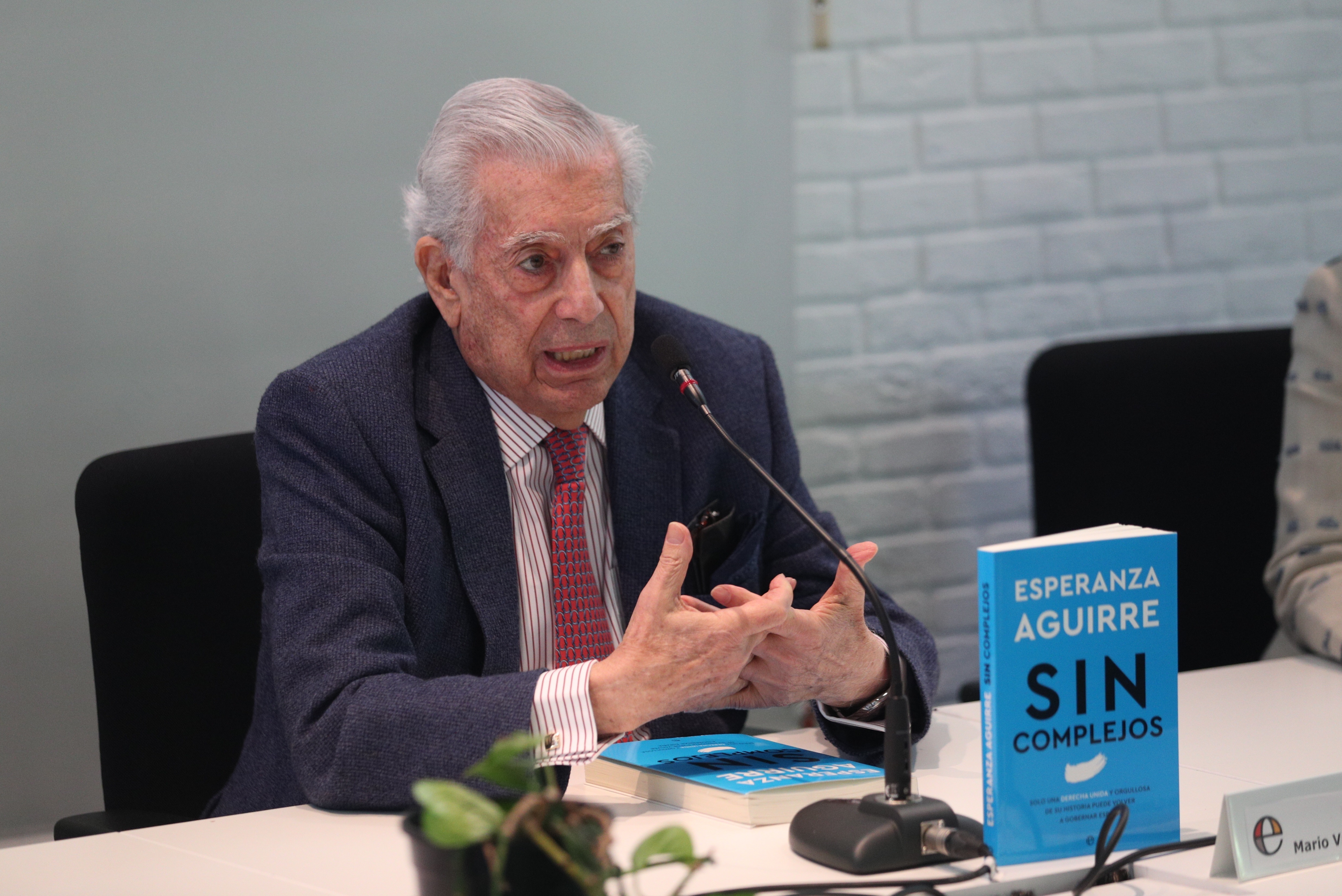 Mario Vargas Llosa, uno de los firmantes de la carta en respaldo a Ramírez