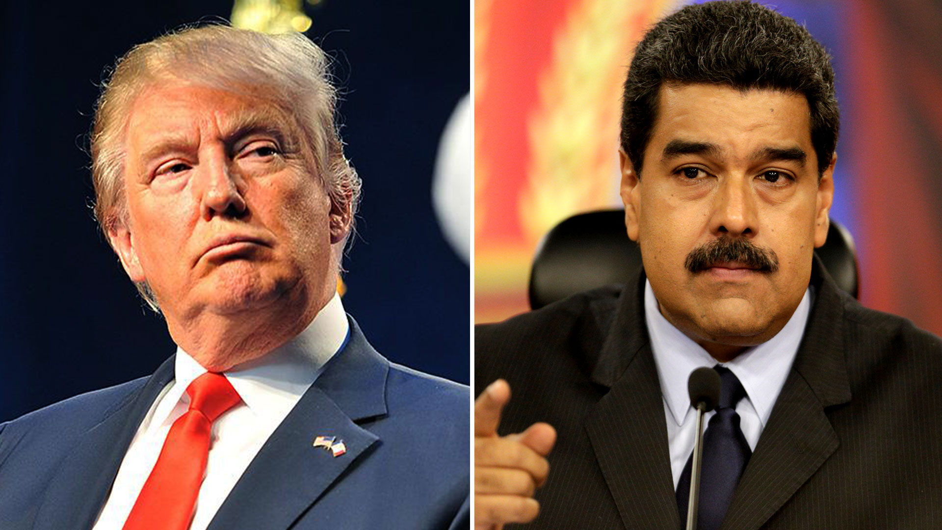 El presidente estadounidense Donald Trump está aumentando la presión sobre la dictadura de Nicolás Maduro